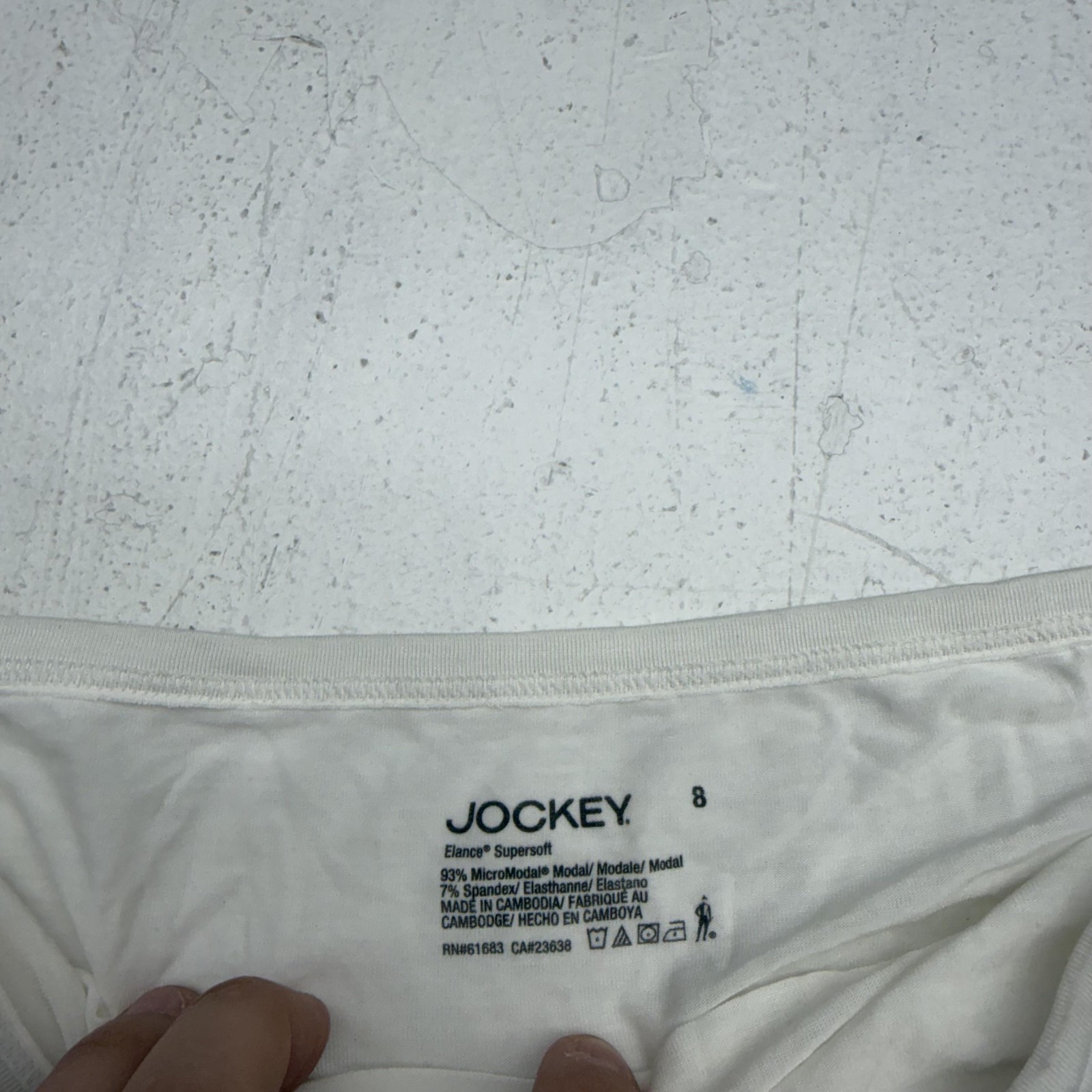 Jockey Brief Panties Womens 8 Multicolor Elance Supersoft High Leg Modal 3 Pack