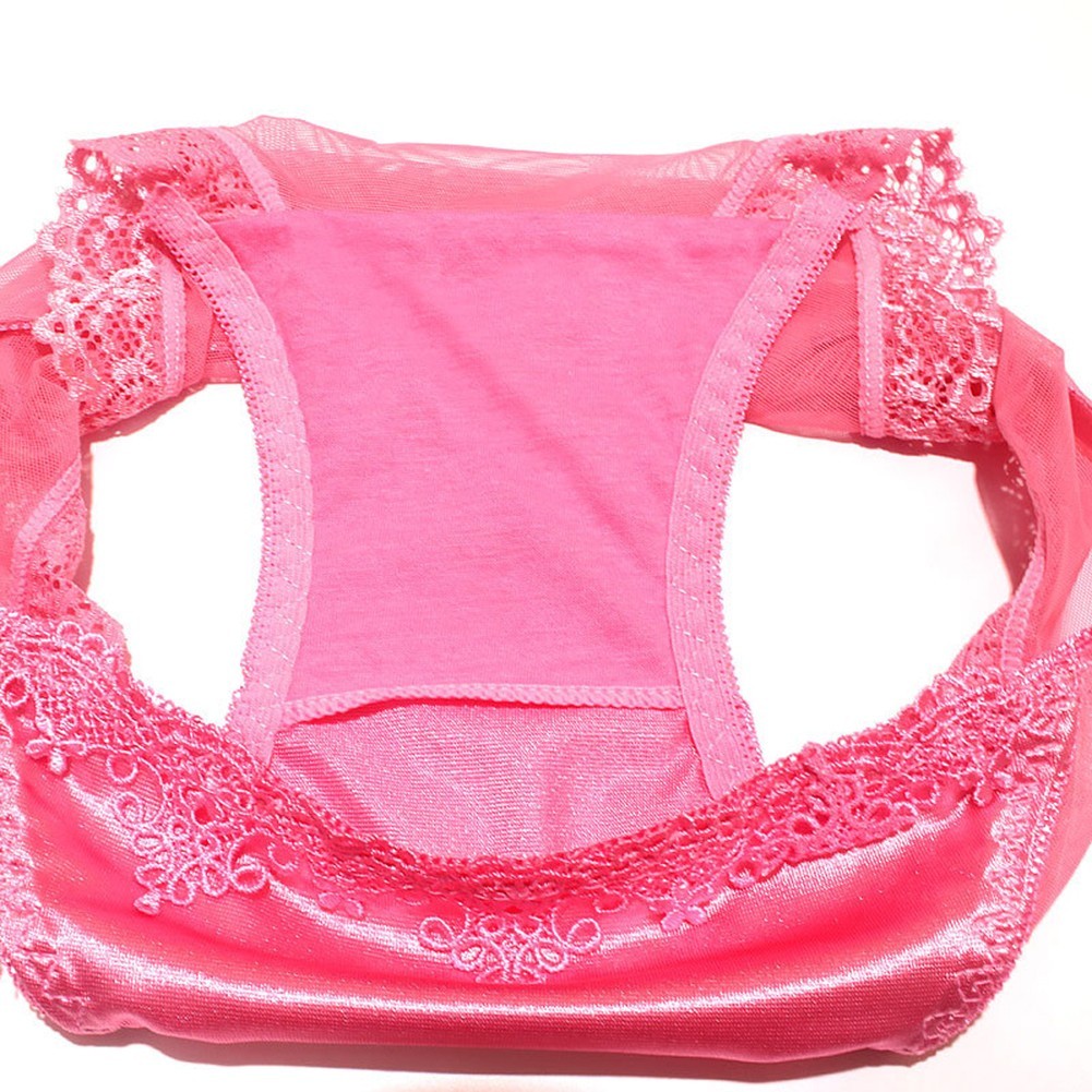 Women’s Lightweight Breathable Briefs Traceless Satin Silky Soft Underwear