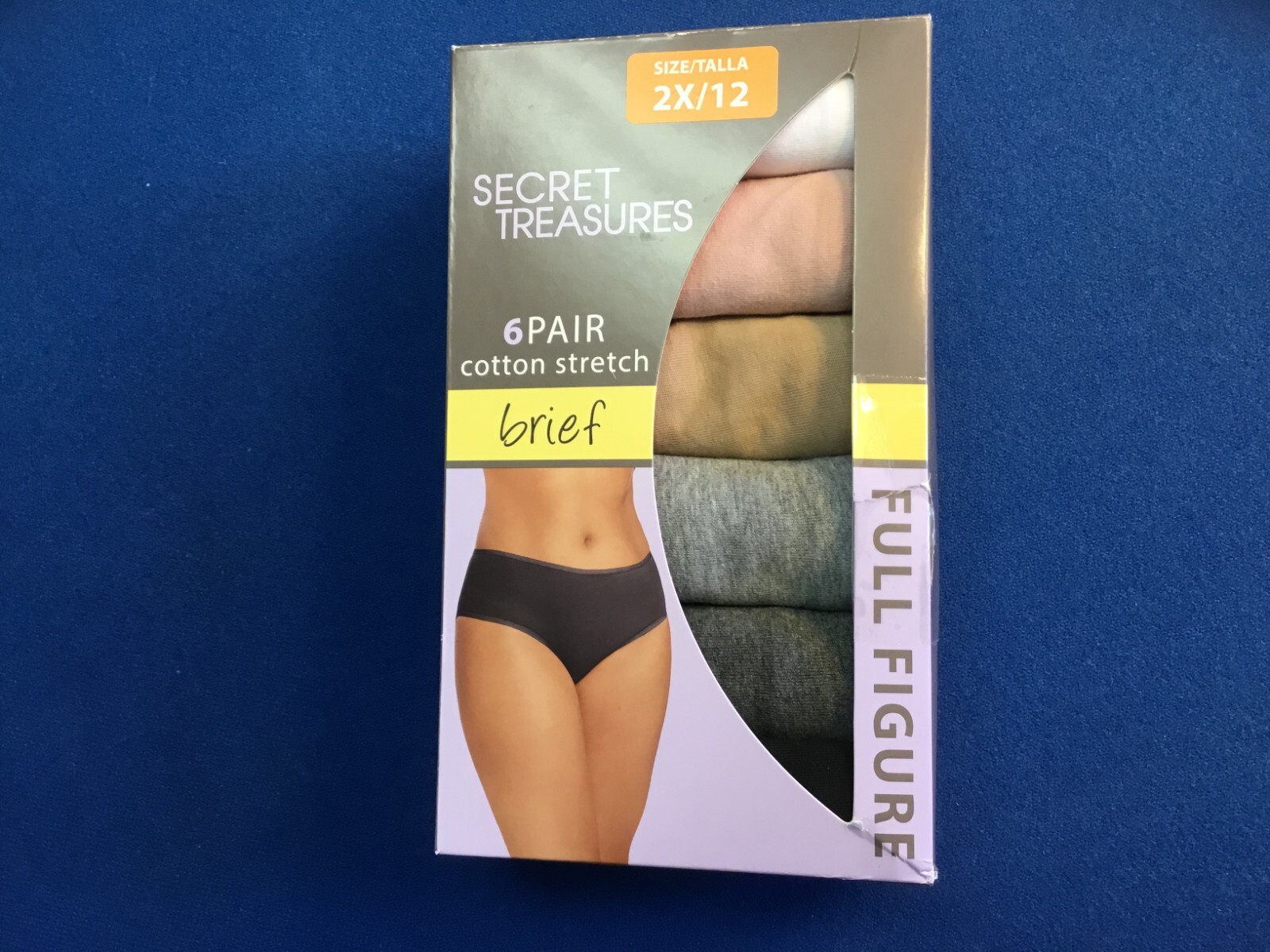 Women’s underwear: Secret Treasures, available in bikini, brief, or hipster 6 pk