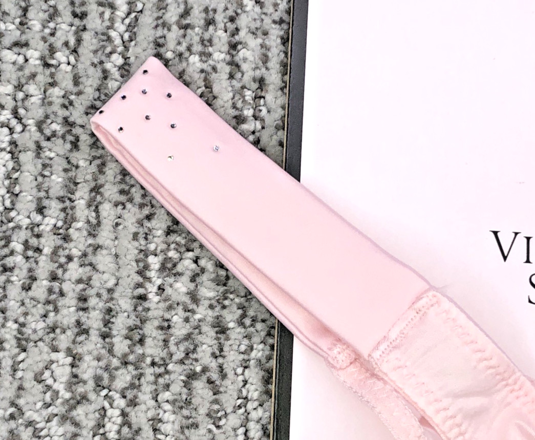 Victoria’s Secret Very Sexy NWT XL Pink Scatter Shine Strap Thong Panty Bling