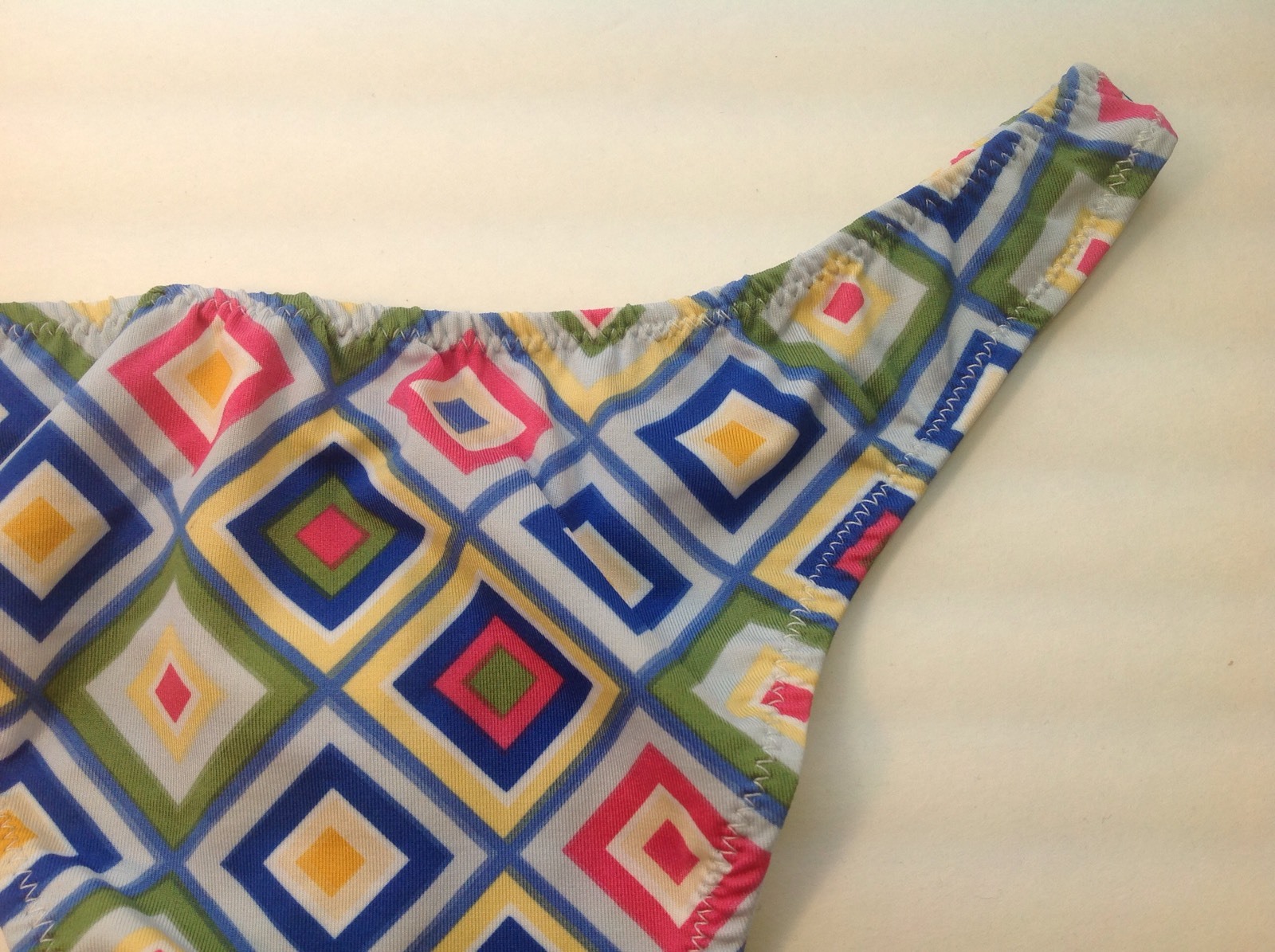 Women Panties,Thongs Size L/7 Large Multicolor Silky Shiny Checkered Soft