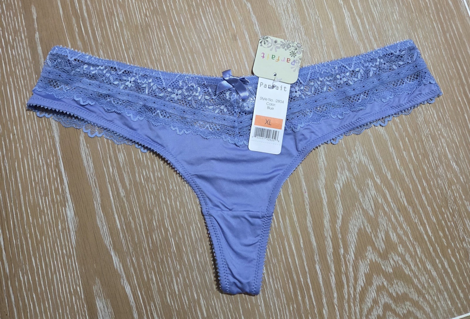 Parfait By Affinitas Casey Blue Women Thongs Style: 2803 BNWT UK-XL