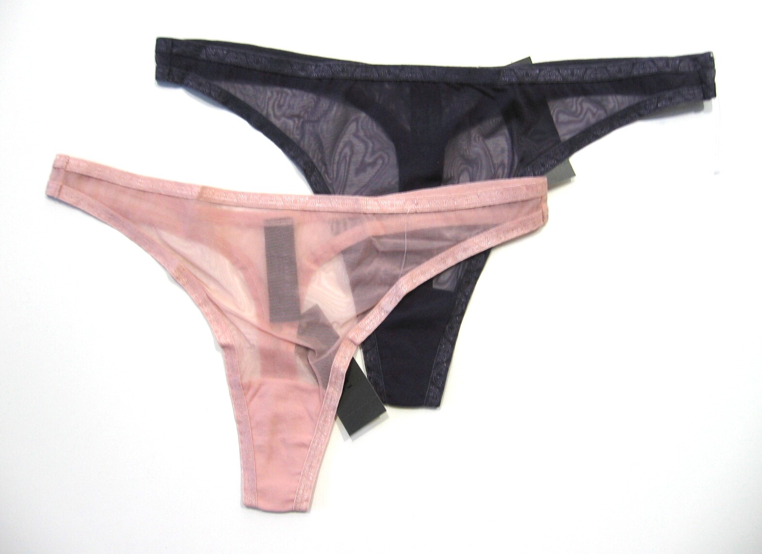 A232T NATORI Underneath Women’s Sheer Mesh Thong Cocoa Pearl White Flesh Currant