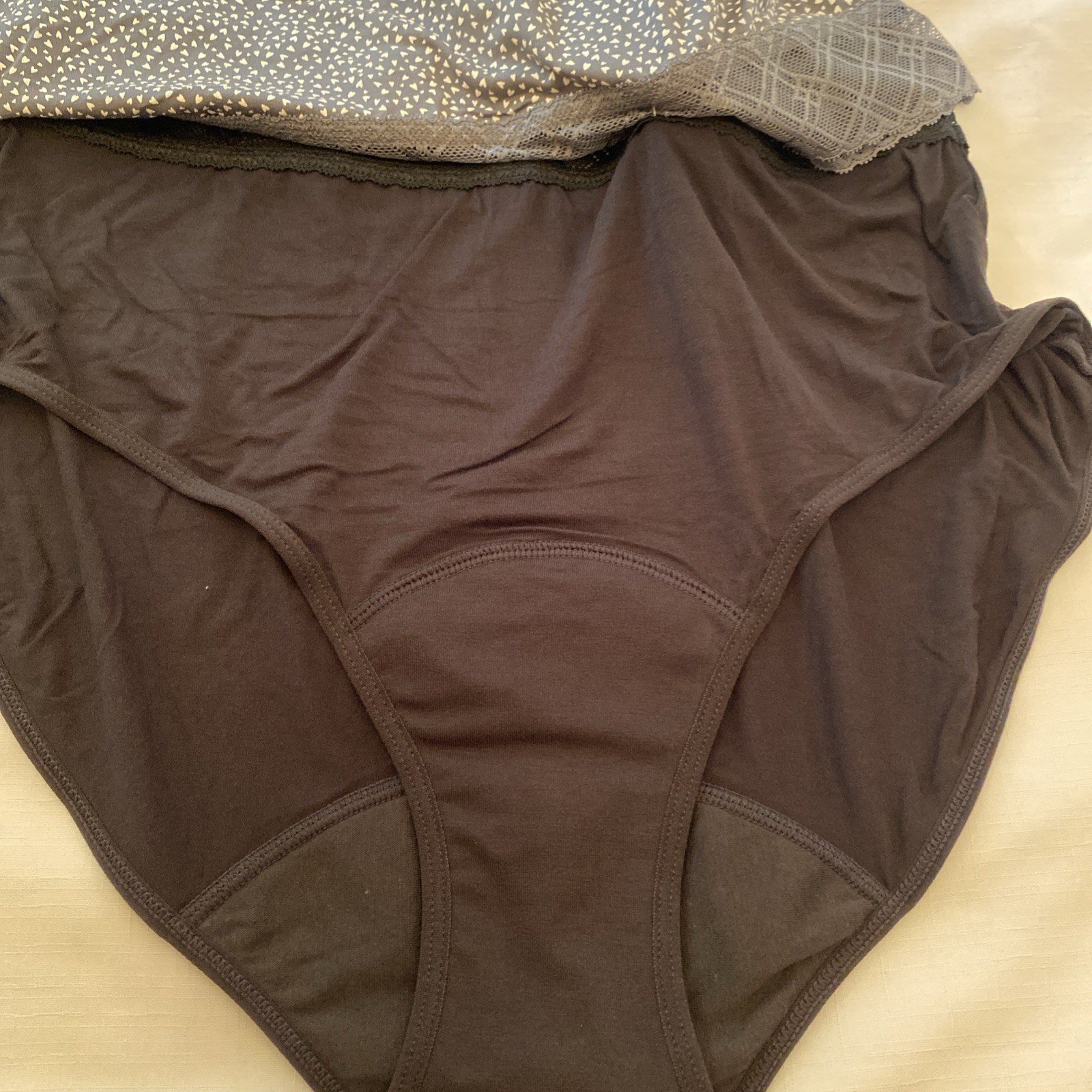NEXT Period Pants Medium Flow – New Print / Plain Full Brief Size 12