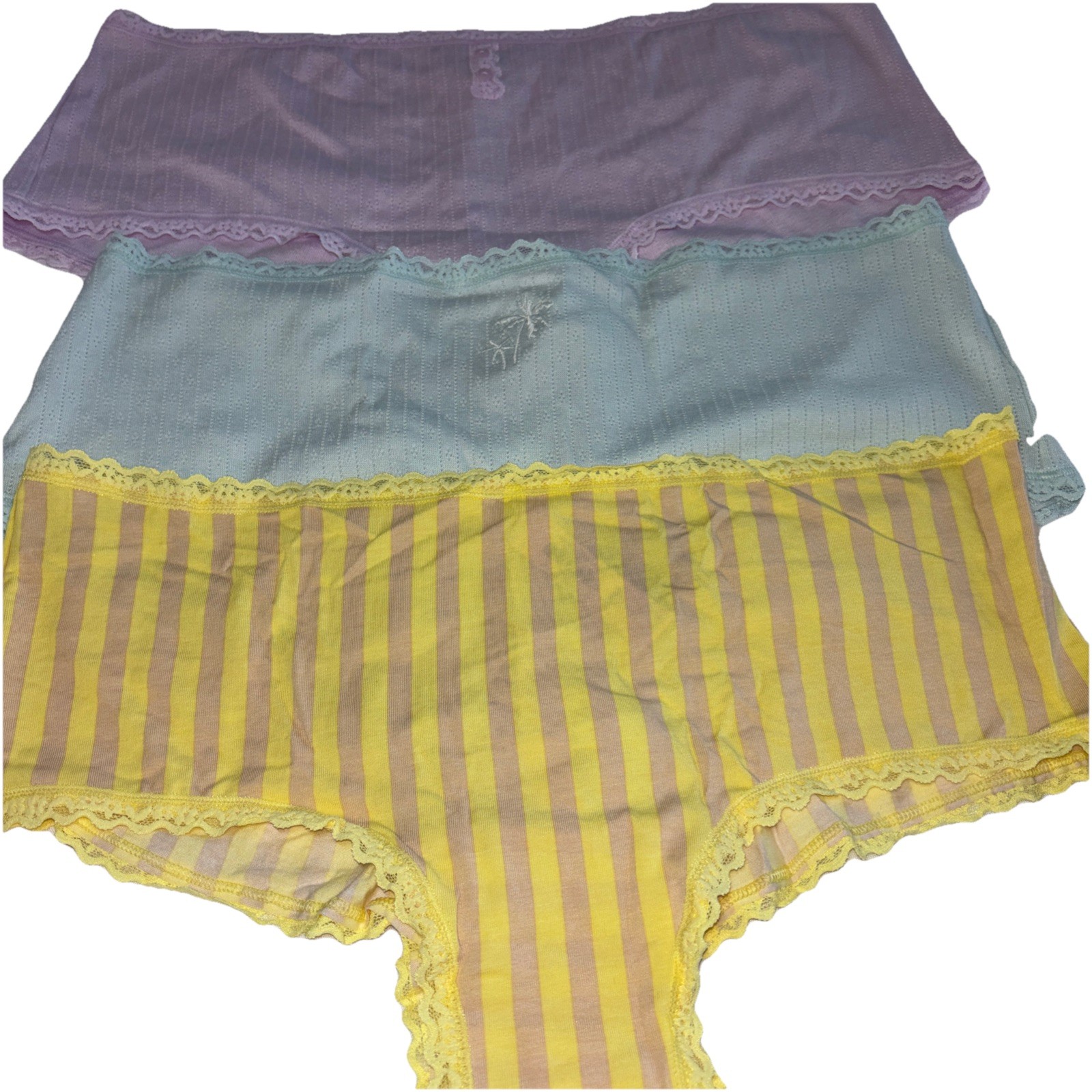 Victoria’s Secret NWT 3pc Cheeky Panty Bundle XXL Spring Colors