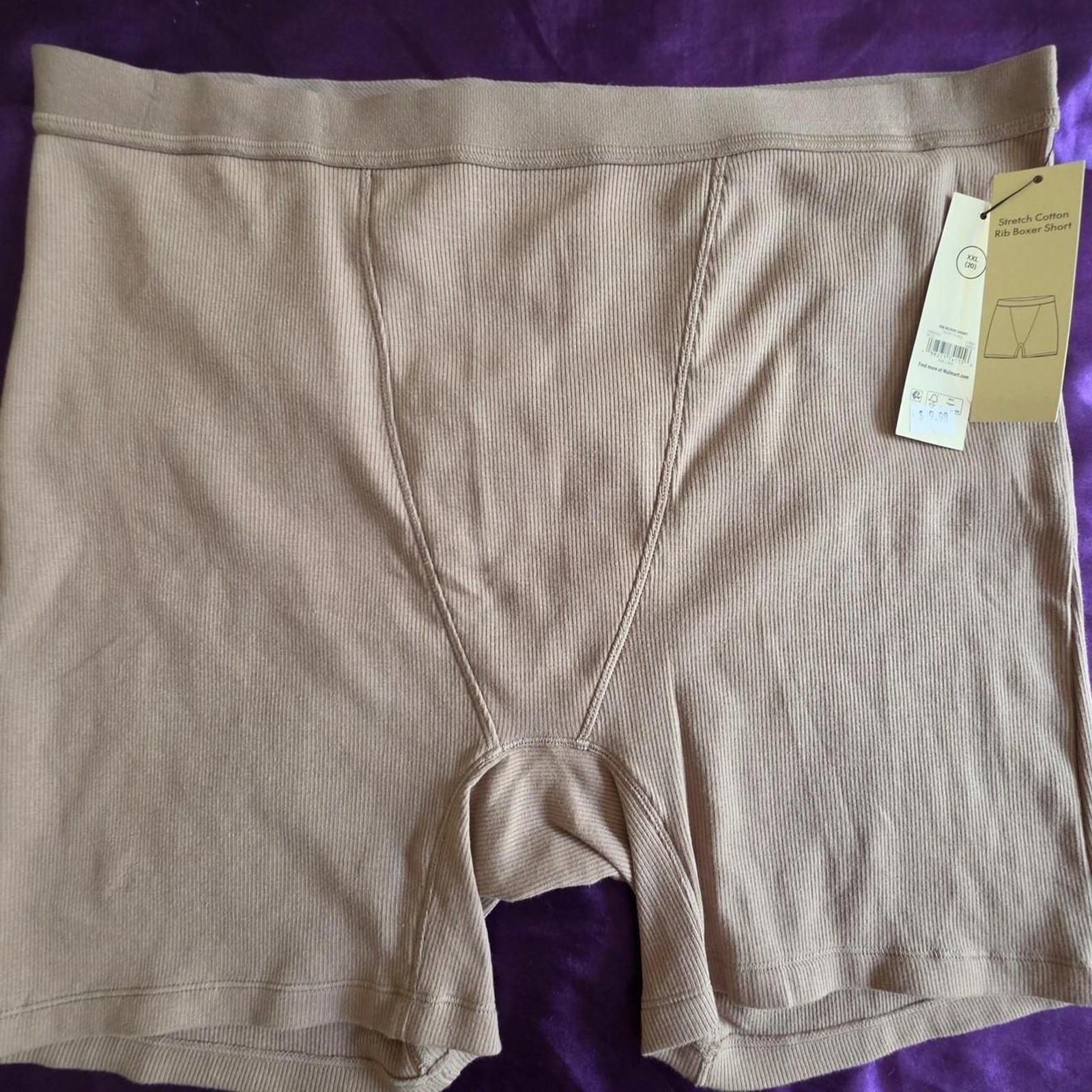 Walmart Women’s Tan Boxers-and-briefs