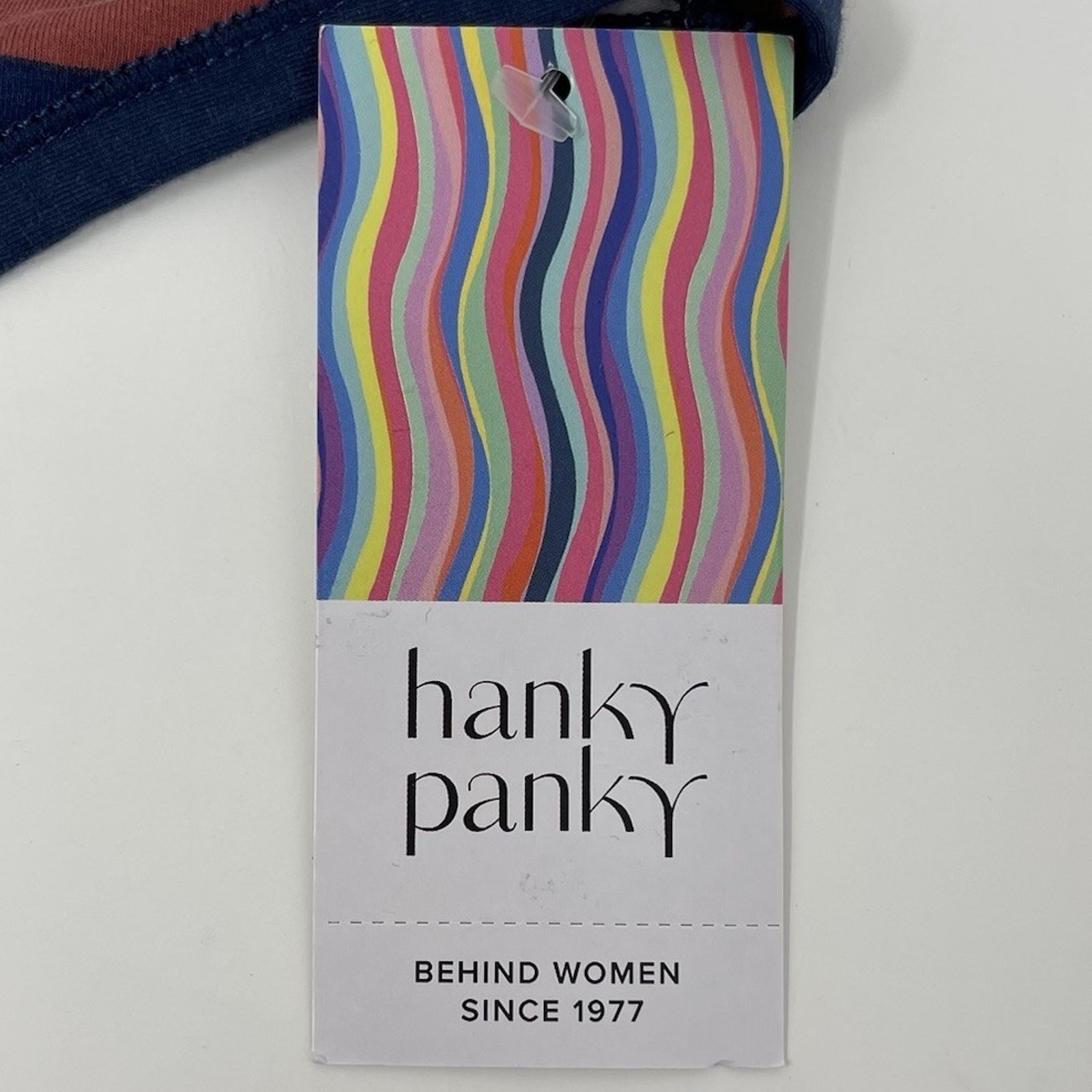 Hanky Panky Panties Size XL/XXL Batu Play Stretch Hi Rise Thong Pima Cotton NEW