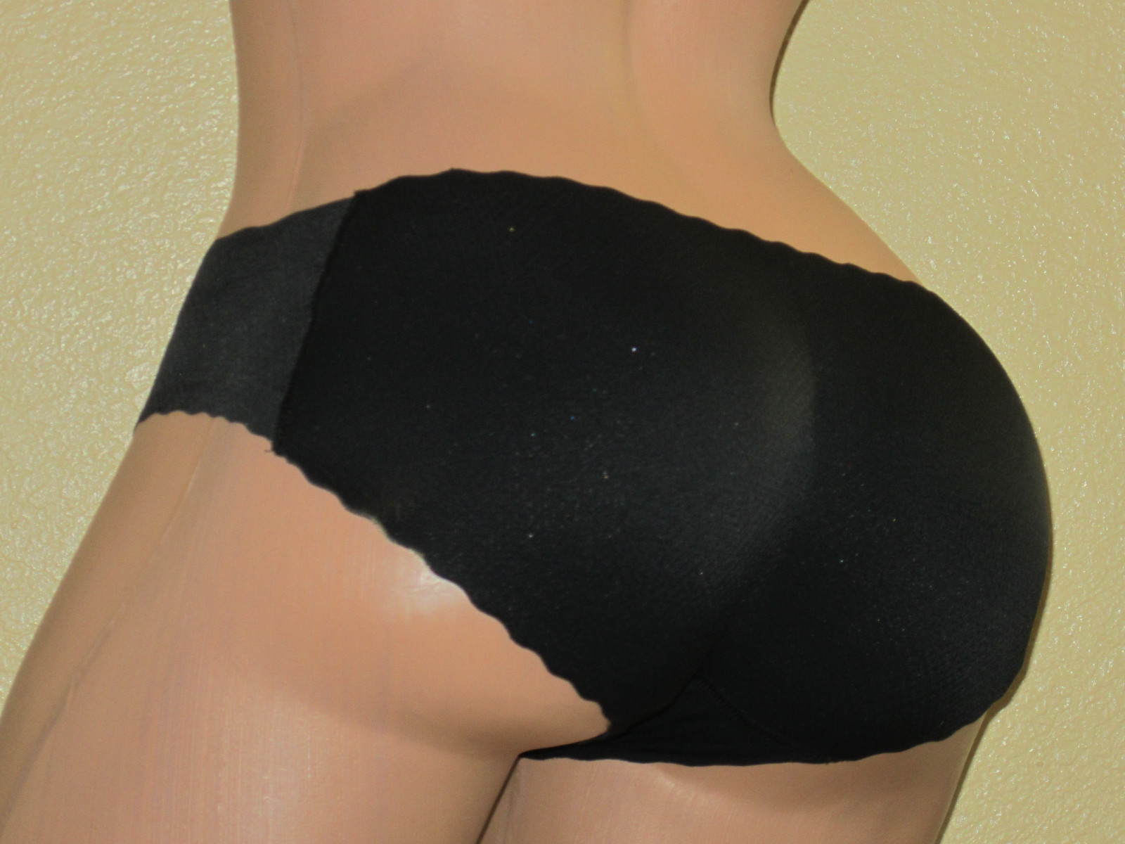 Molded FAKE Butt Enhancer Seamless Bikini NO SHOW PANTIES Booty Pop 8108 S-2X