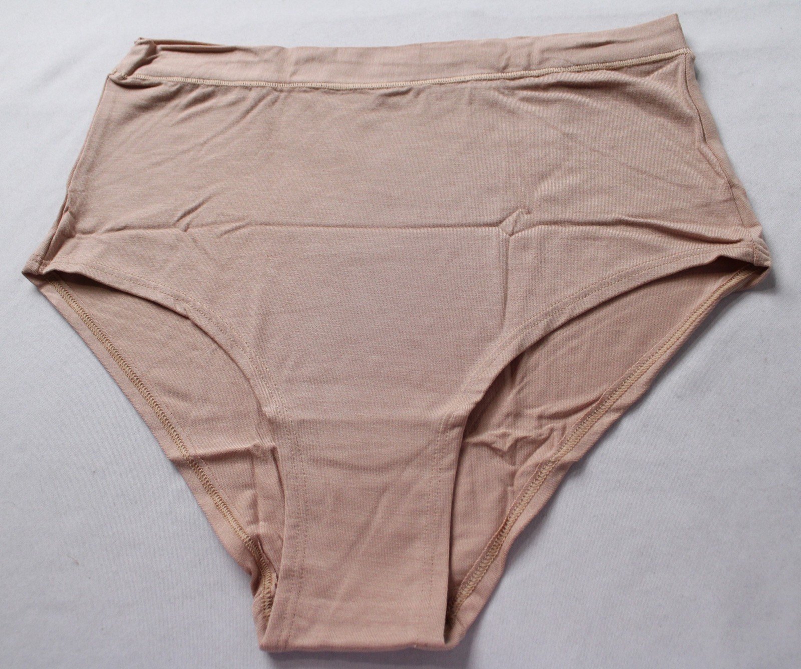 MeUndies Women’s Ultramodal FeelFree High-Waisted Cheeky DH3 Sand Dune Large NWT