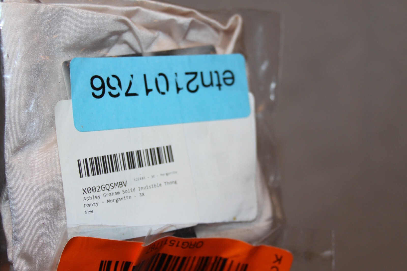 ASHLEY GRAHAM INVISIBLE THONG SIZE 3X, MORGANITE
