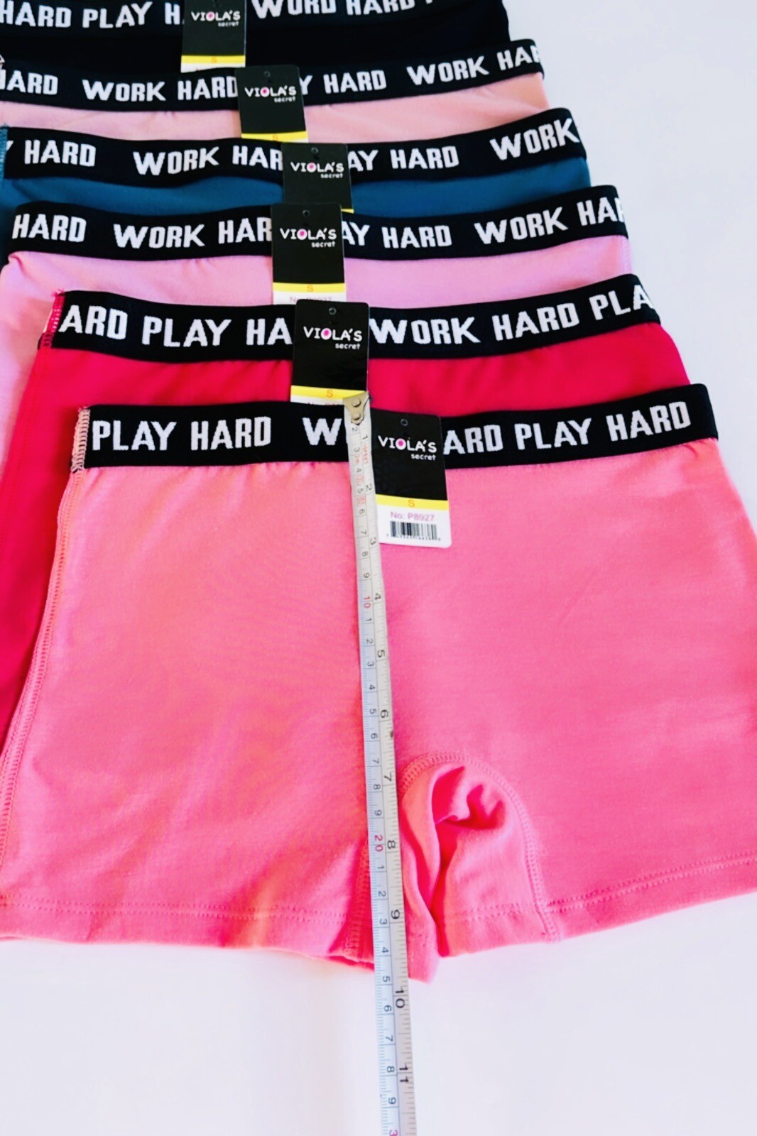 Lot 6 Pcs Boxer Briefs Sexy Women’s Underwear Panties Boyshorts Cotton 27 Size L