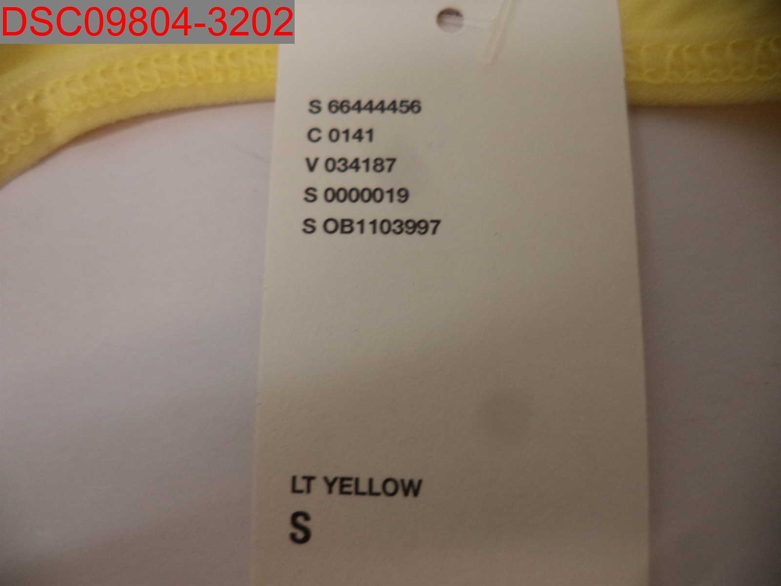 Urban Outfitters Out From Under Women’s Yellow Simple Life Seam Thong S 66444456