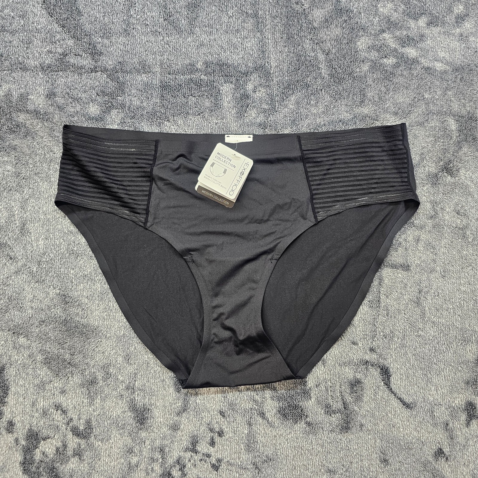 Exofficio Panties womens XS modern collection bikini black Antimicrobial soft