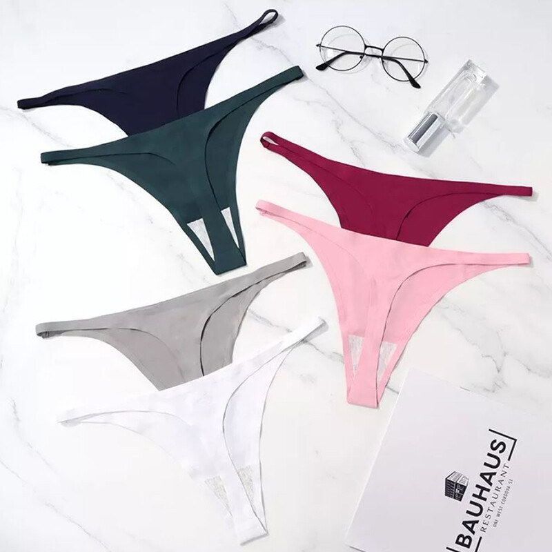 5 PCS Lot Womens Sexy Panties Thong G string Bikini Ladies Underwear Lingeries