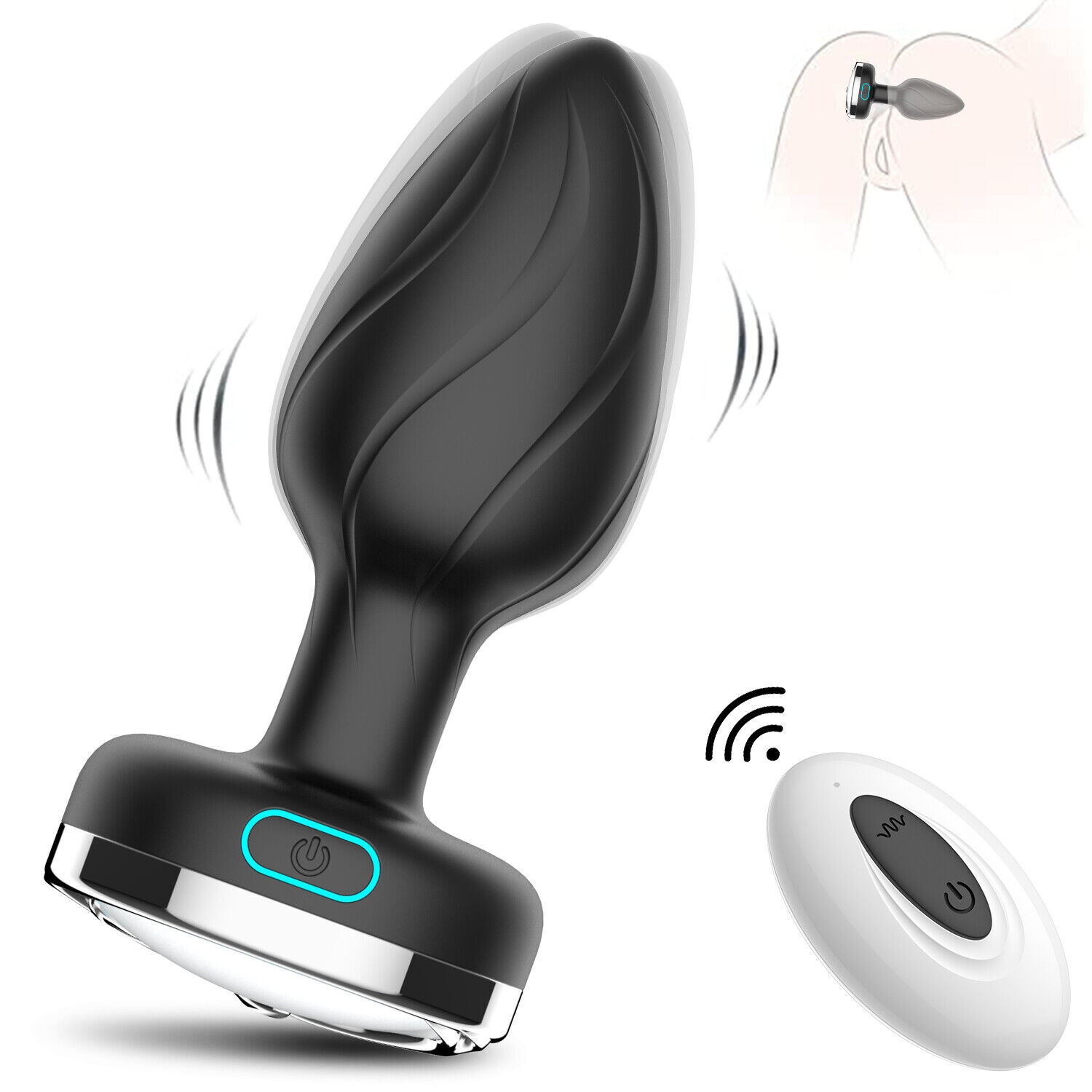7 Modes Waterproof Wireless Remote Control Invisible Vibrating Pantie Bullet Toy