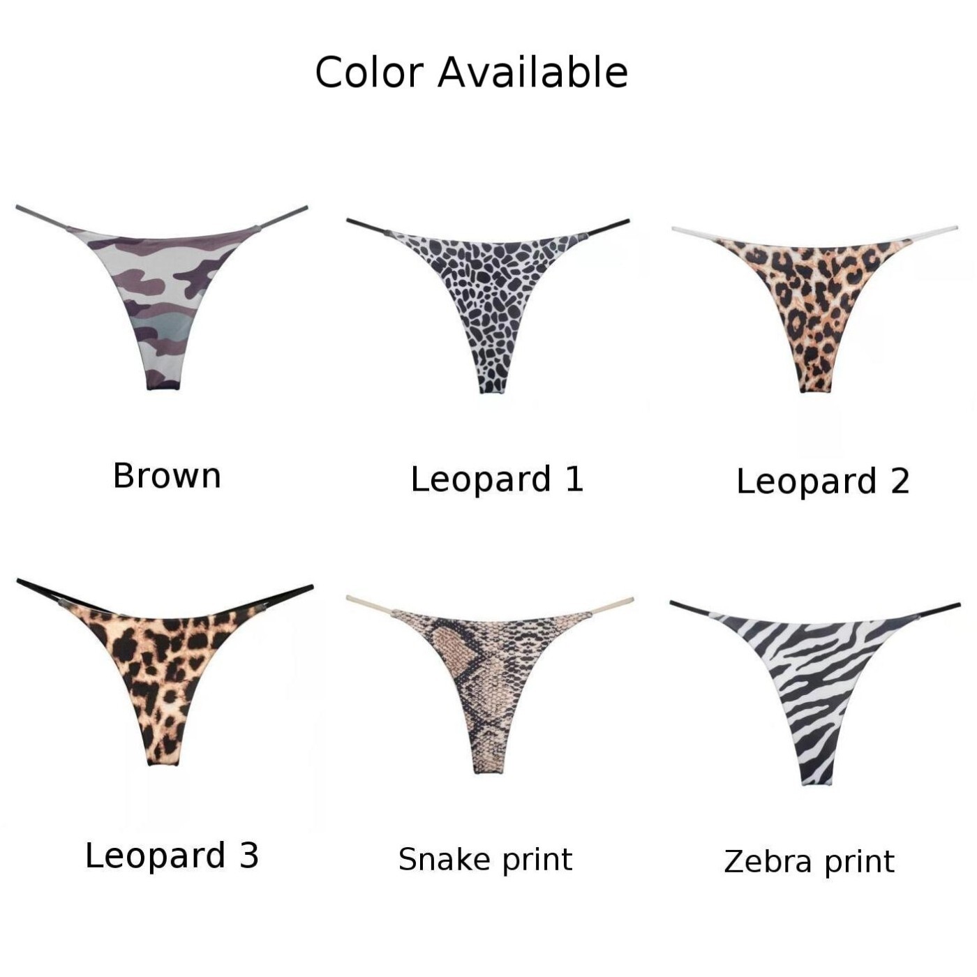 Shorts Thong Party Underwear WOMAN Bikini G-String Lingerie Low Waist Sexy