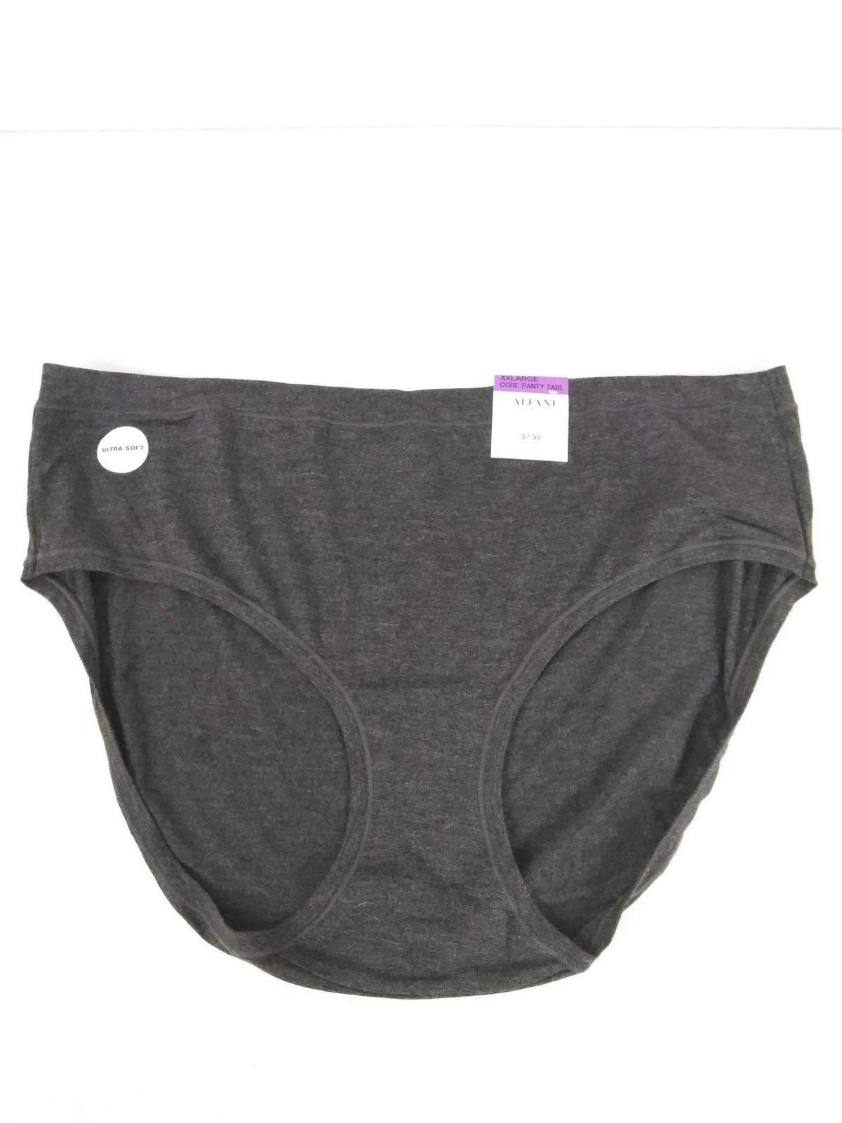 Alfani Intimates Women XXL 2XL Panty Underwear Black Blue Gray Ultra Soft 3 Pair
