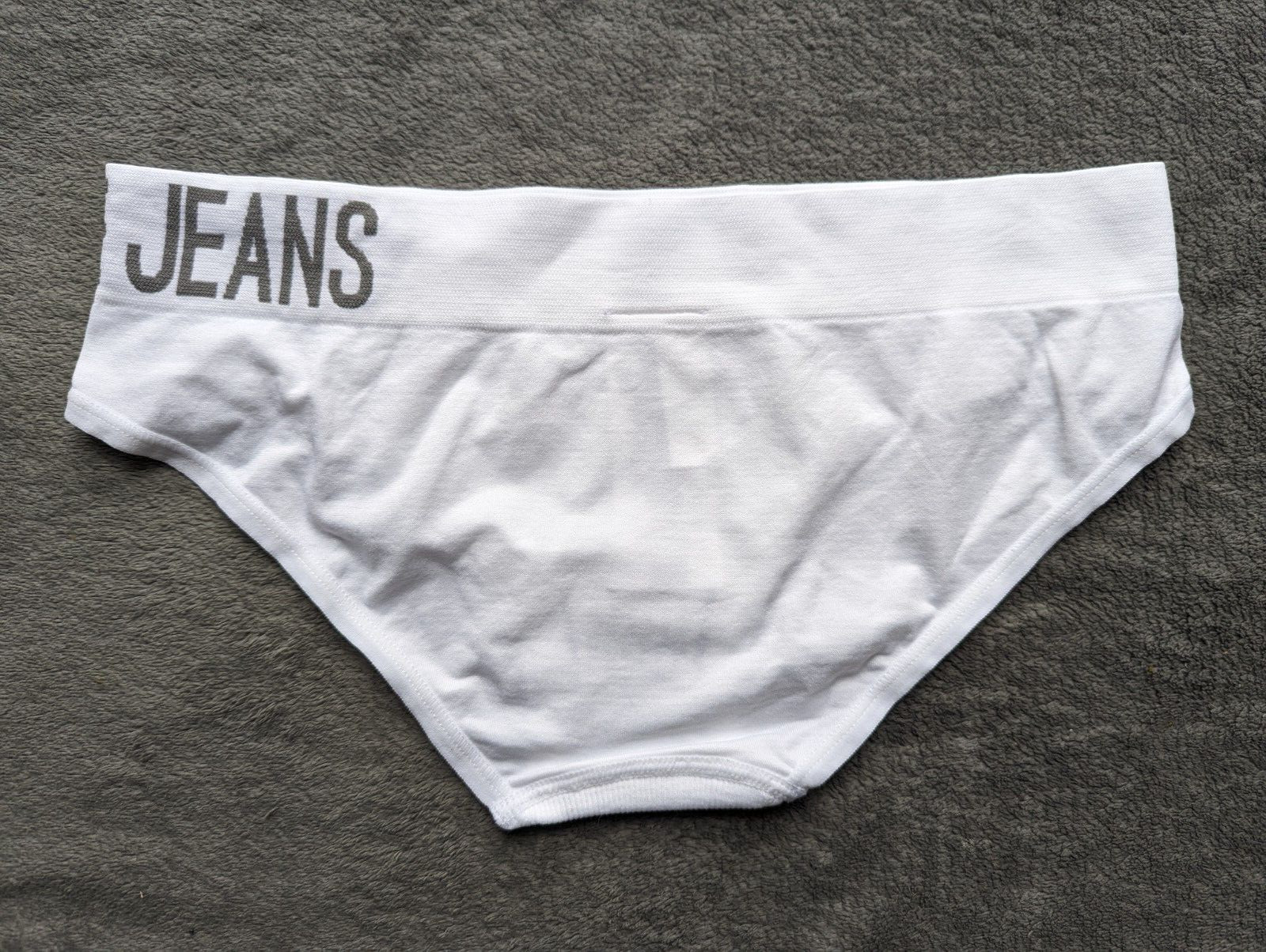 Pepe Jeans Underwear Womens Medium White Seam Free Brief Alene Logo Pants