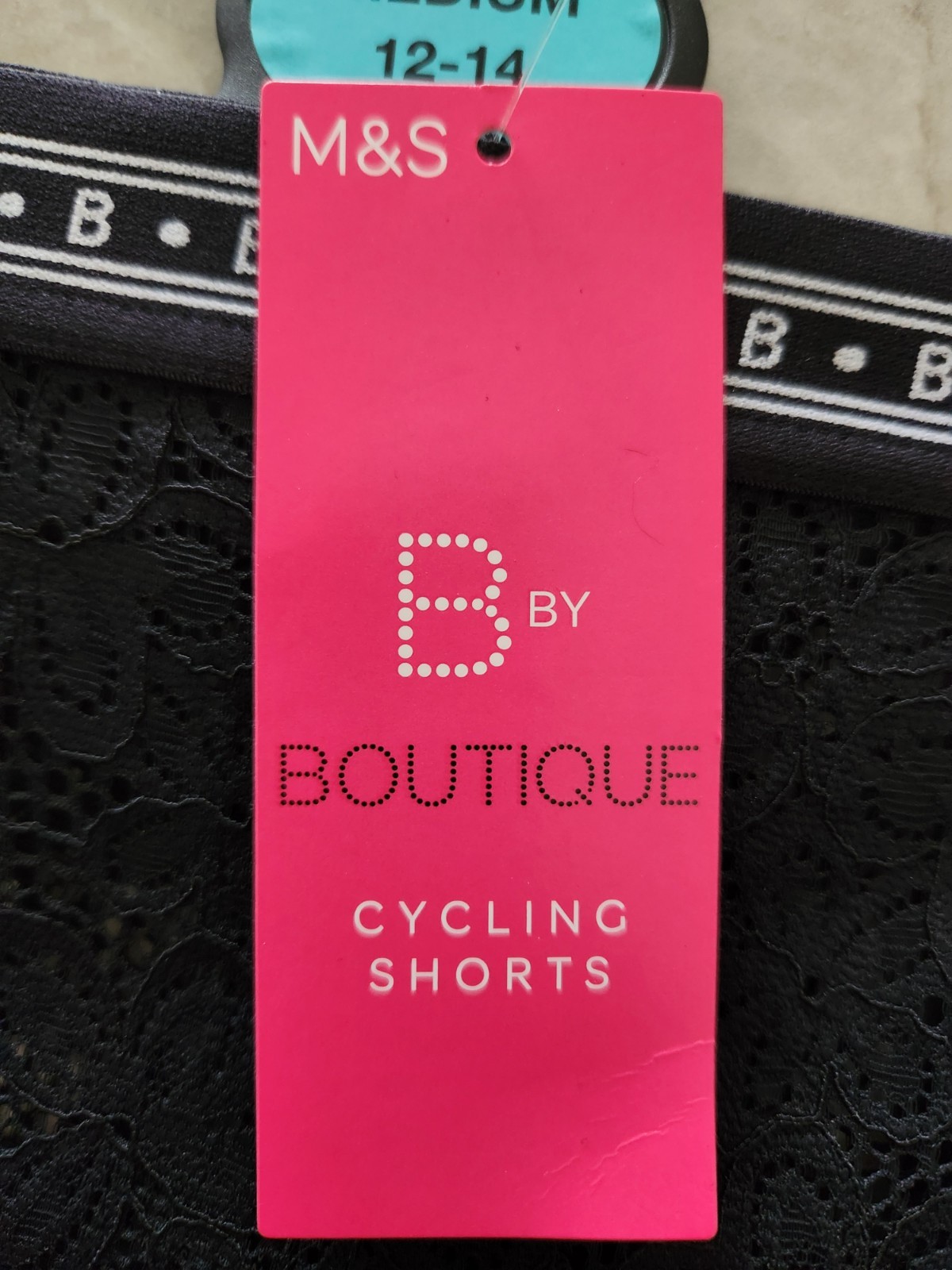 M&S B By Boutique Cycling Short Knickers – 2 Pack – Size M (12-14)