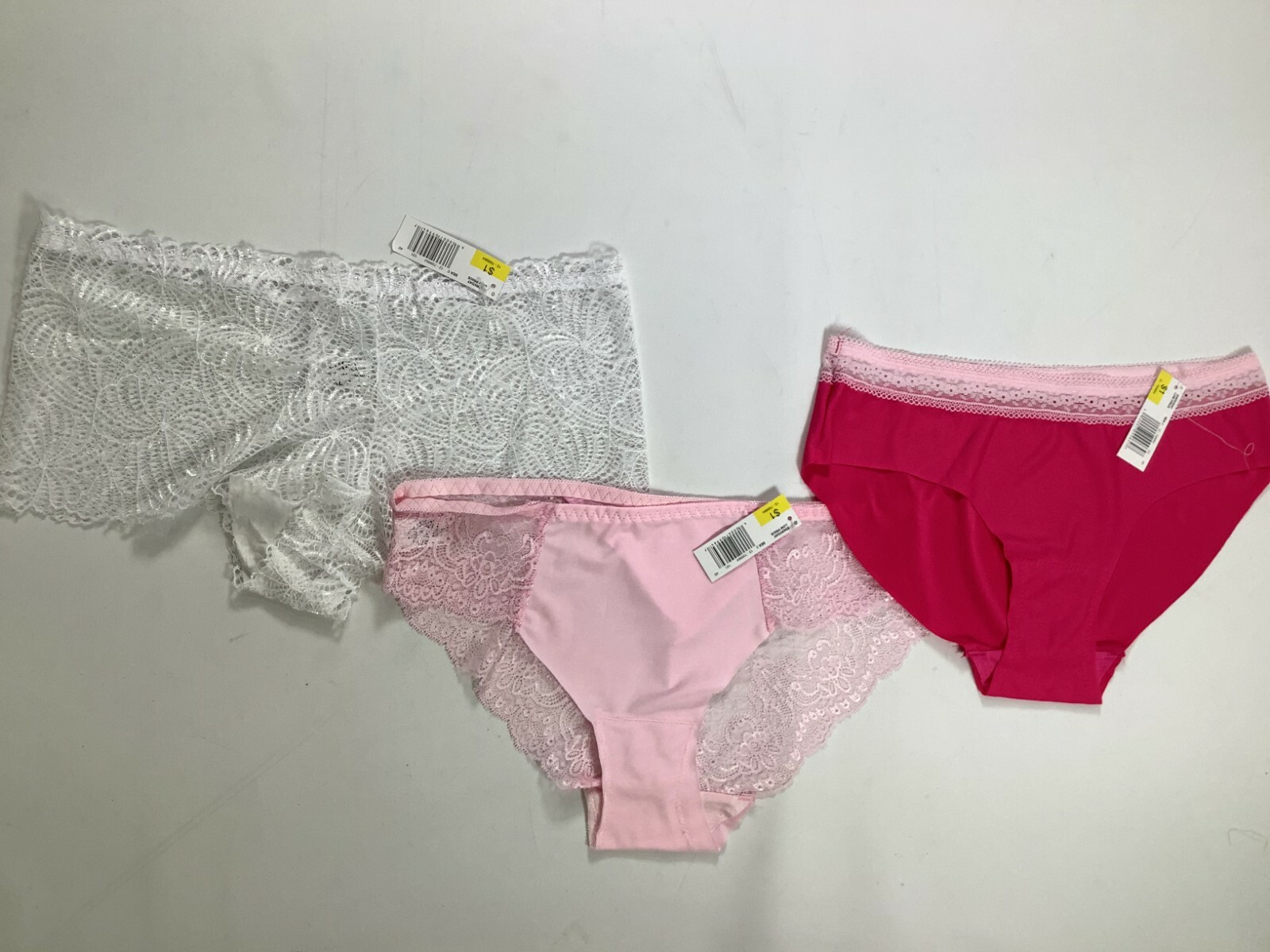 Womens Body Glamour Multicolor Briefs XL 3 pack NEW! NWT