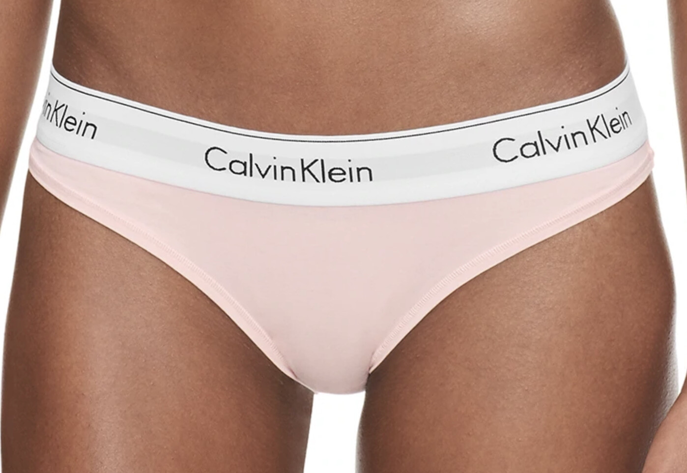 CALVIN KLEIN Modern Cotton Pink White Bikini Panty Womens Sz XS 4 M 6 XL 8 F3787