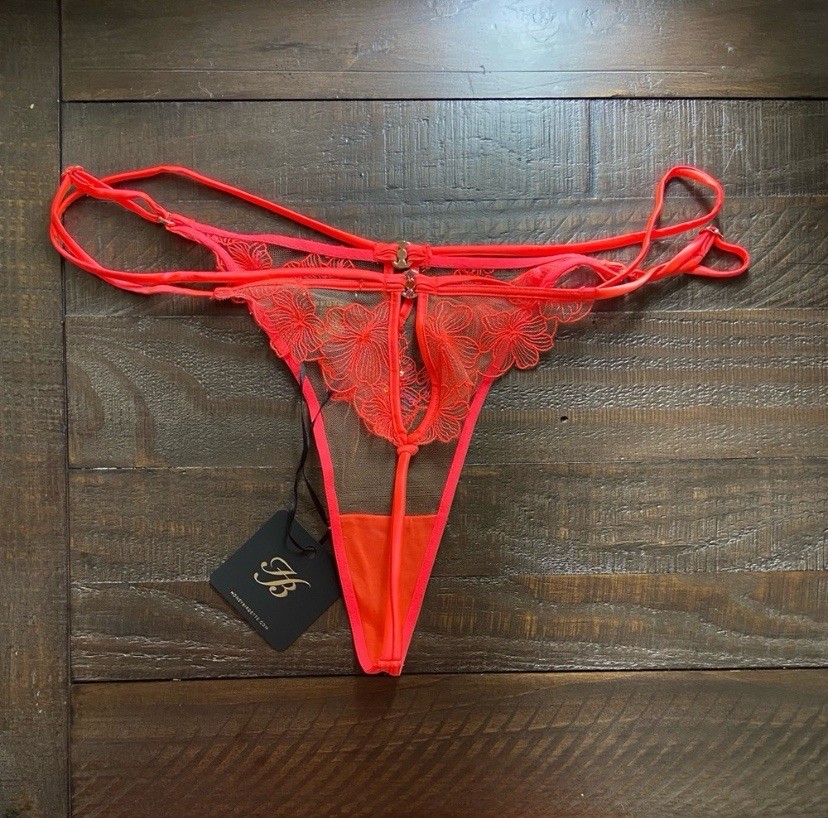 Honey Birdette Lola Thong Panty Size XL