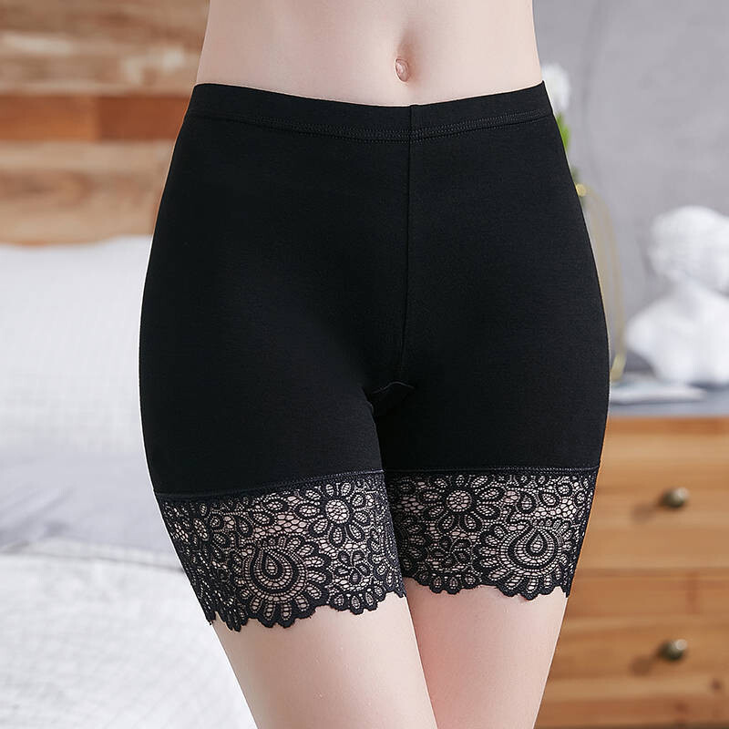 4pack Lot Women Elastic Safety Anti Chafing Under Shorts Pants Underwear Panties
