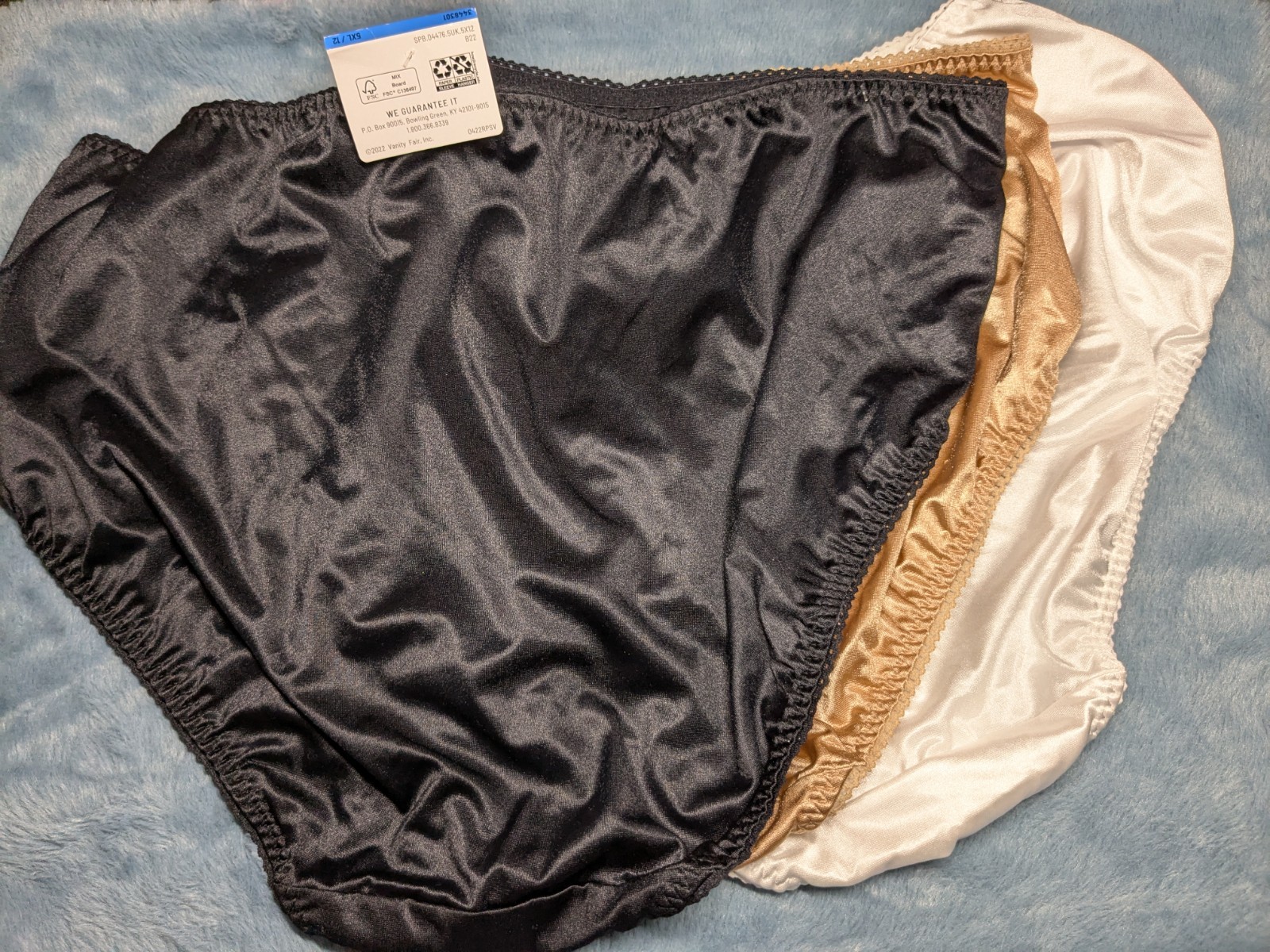 Vanity Fair Radiant 3-Pk HI-CUT Light Control Undershapers Panties 3 Color 5X/12