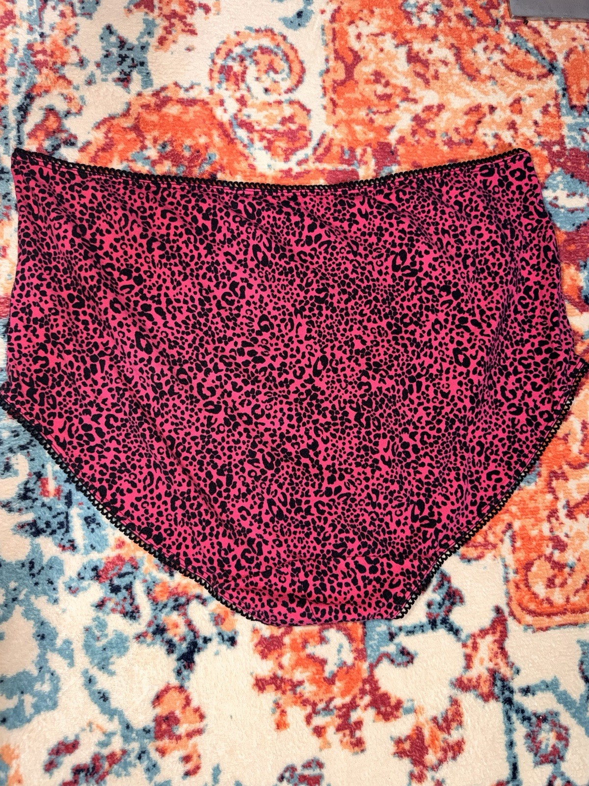 22/24 Lane Bryant Cacique Full Briefs Pink Leapord Print