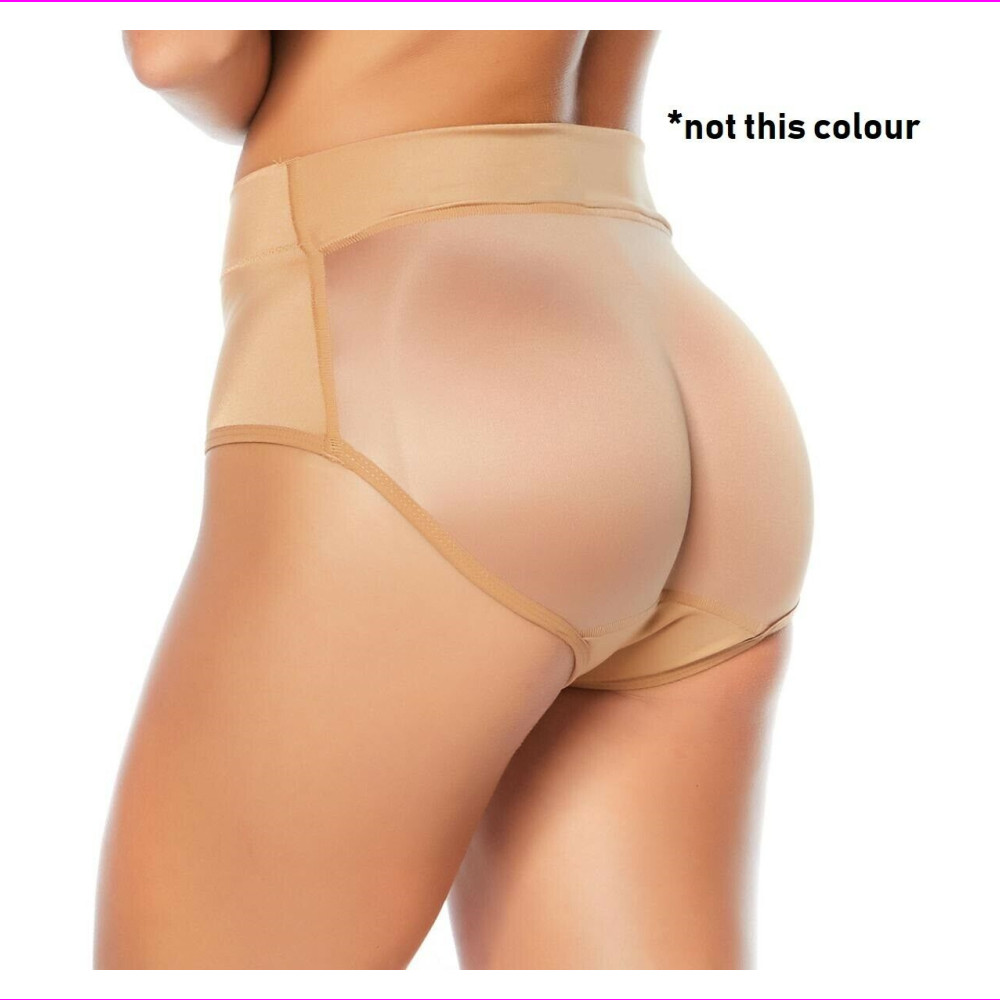 Rhonda Shear Padded Panty 625-343 Black, Size 2X