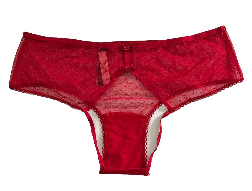 Victoria’s Secret Very Sexy Open Back Cheeky Panty Red XXL NWT