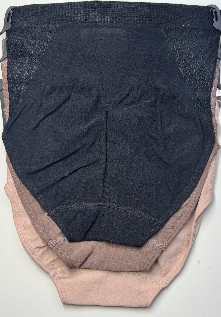 MARILYN MONROE Size S 3-Pack Seamless Shaping BRIEF FIRM Control Tummy Panel