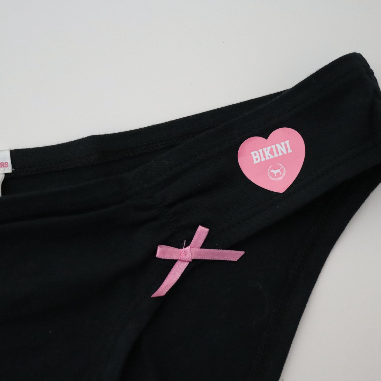 NEW Victoria’s Secret VTG PINK Ruched Cheeky Bikini Panties SMALL
