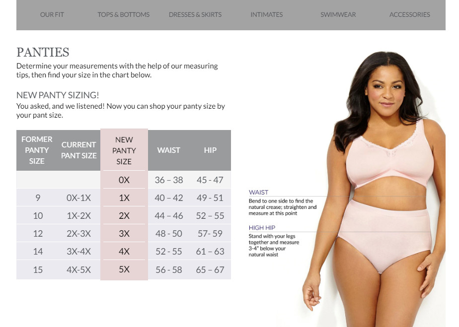 Catherines Serenada Brief Panties Underwear Cotton 3 Pack Beige Plus 10 or 2X
