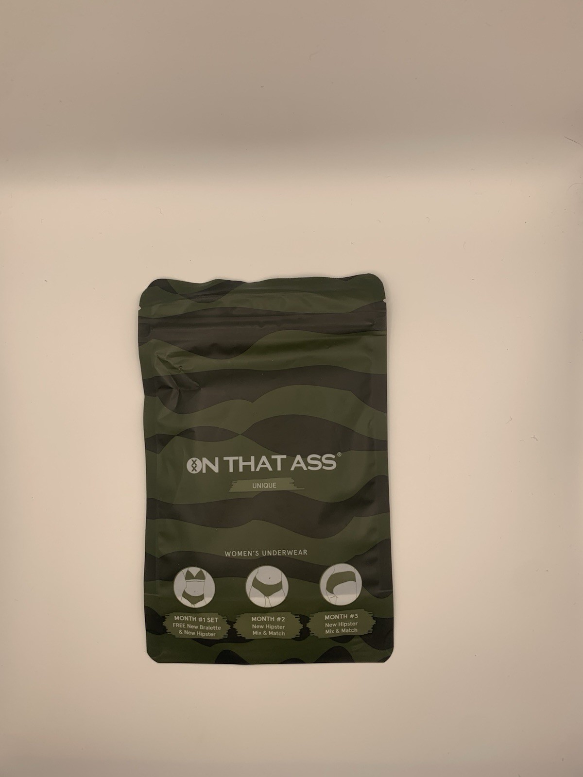 On That Ass Ladies Hipster Medium Unique New Sealed Pack Freepost