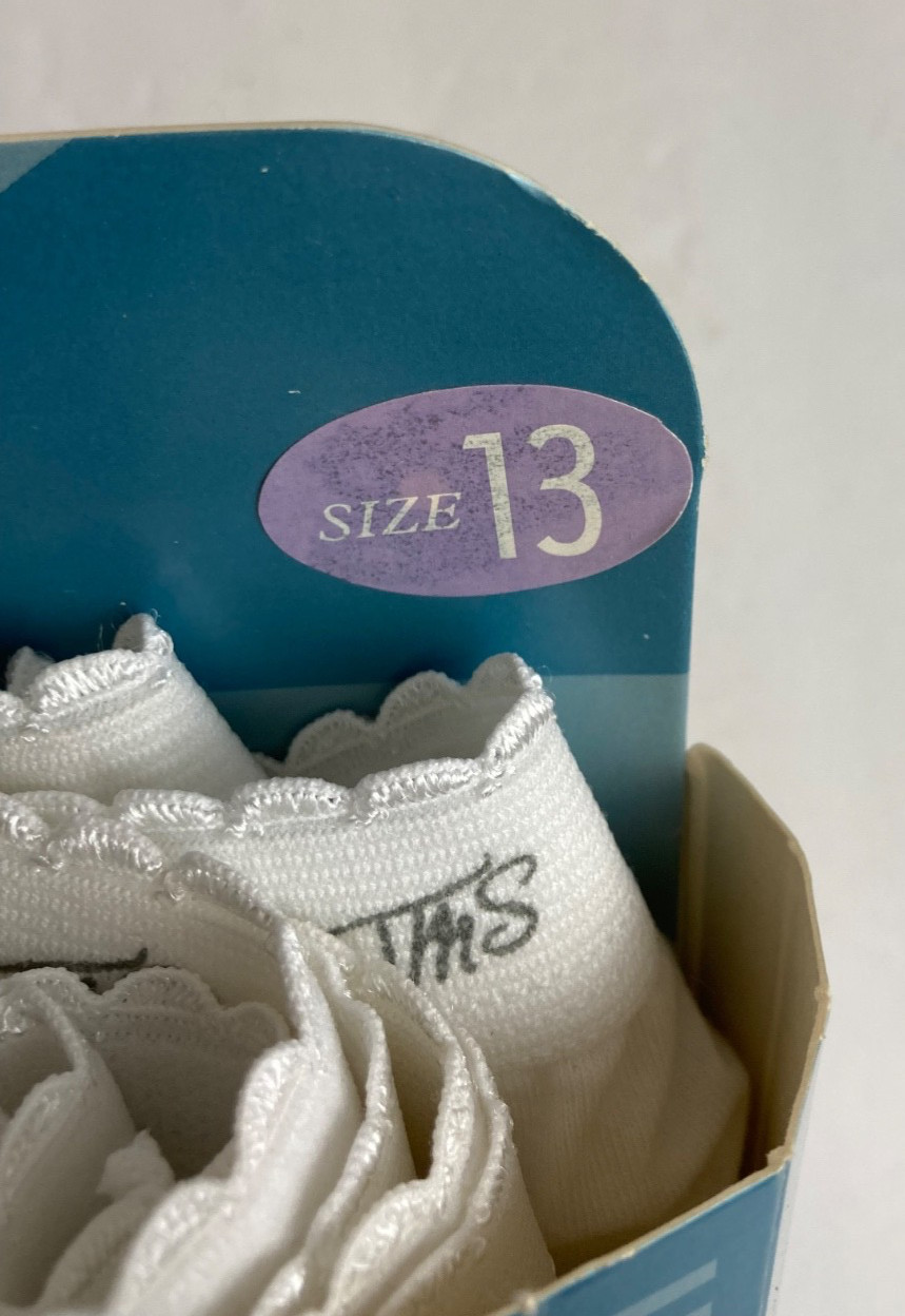 Just My Size Cotton Stretch Briefs Style 6105AWH Size 13 – White – NOS