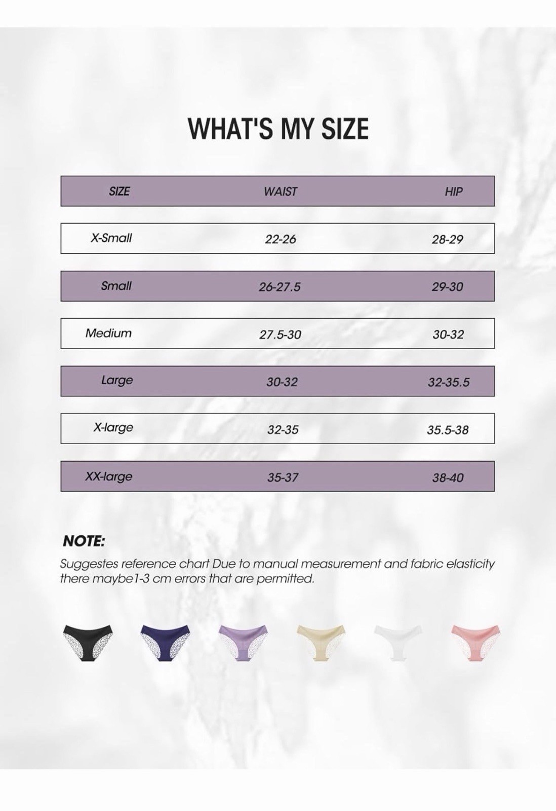 DHFBABY Sexy Cheeky Womens Underwear Comfortable Seamless Panties Medium 6 Pk