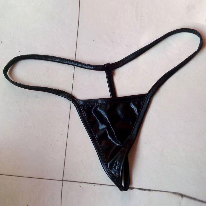 Metallic Look Stripper Lap/Pole Dancer Micro Mini G-String Thong 6 Colours