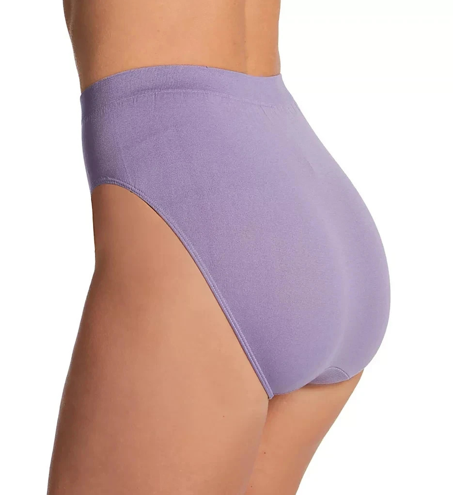 Bali Comfort Revolution Microfiber Hi-Cut Panty – Purple – 6/7
