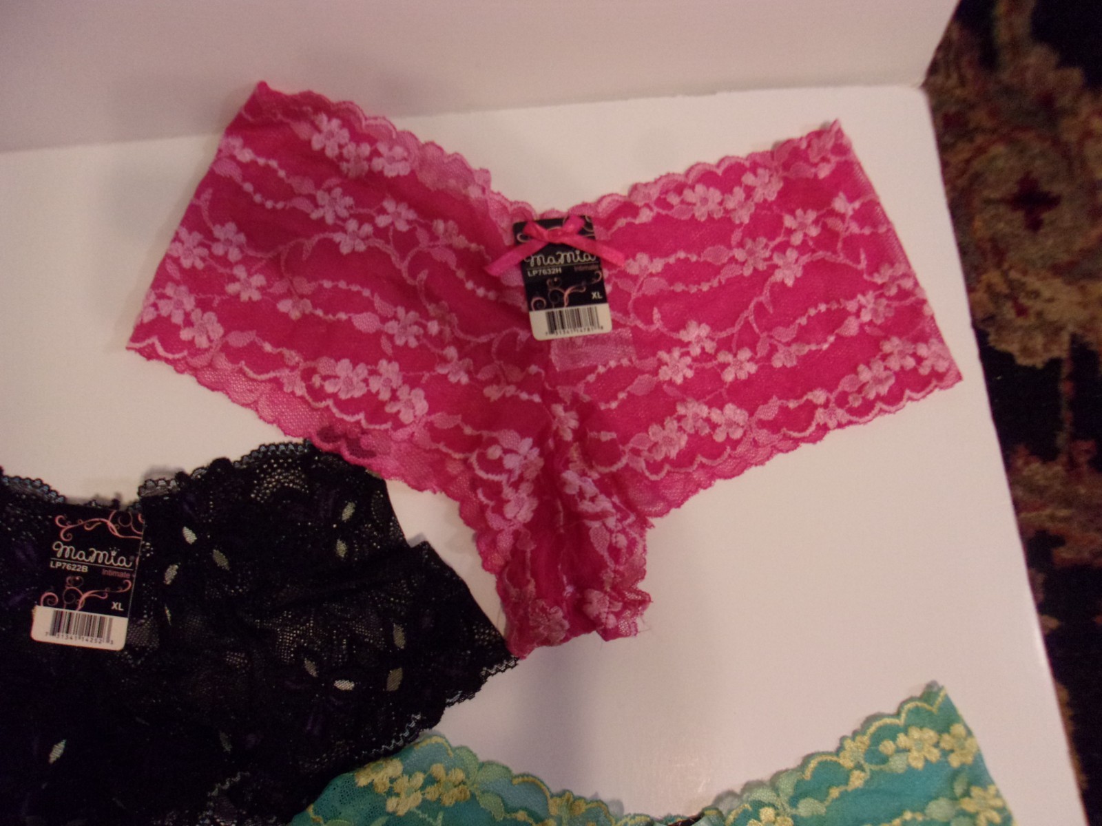 NWT 10 Pairs MA MIA Intimate Lace Women’s Panties SIZE XL NWT