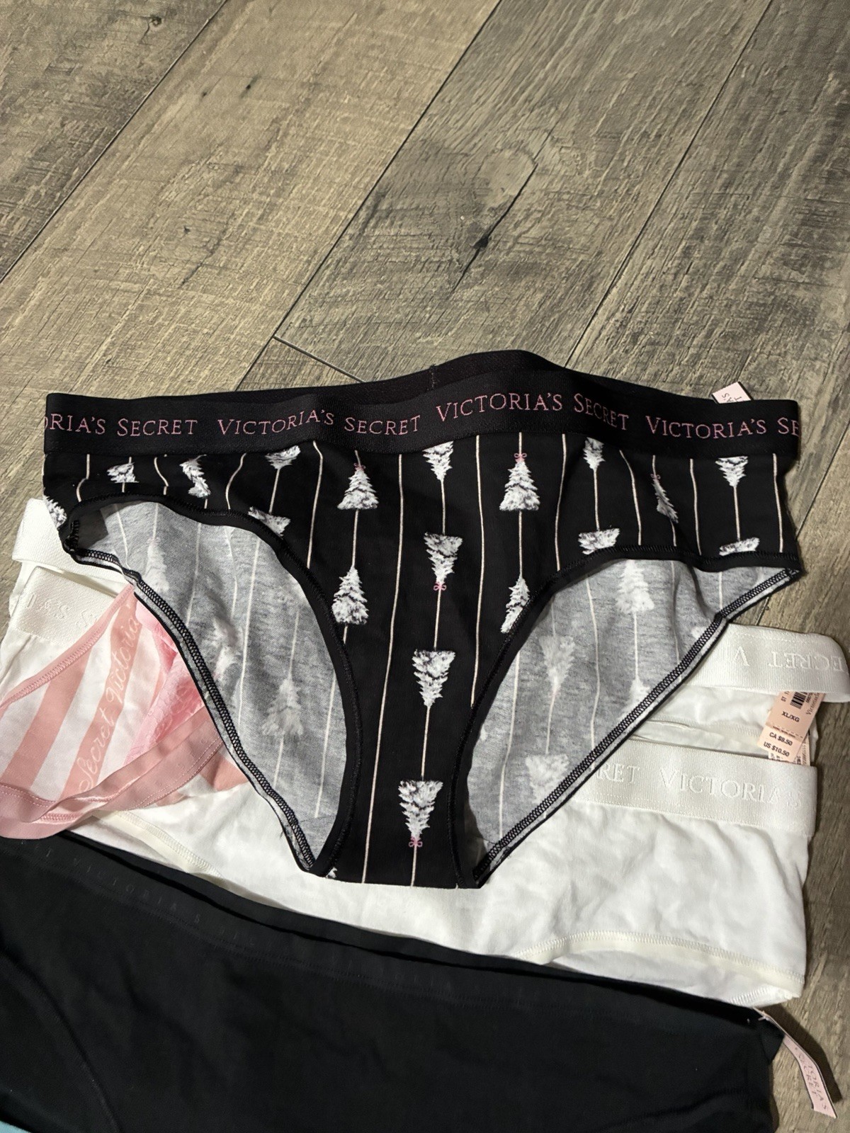 NEW 7 PAIR LOT VICTORIA’S SECRET THONG PANTY UNDERWEAR SIZE XL
