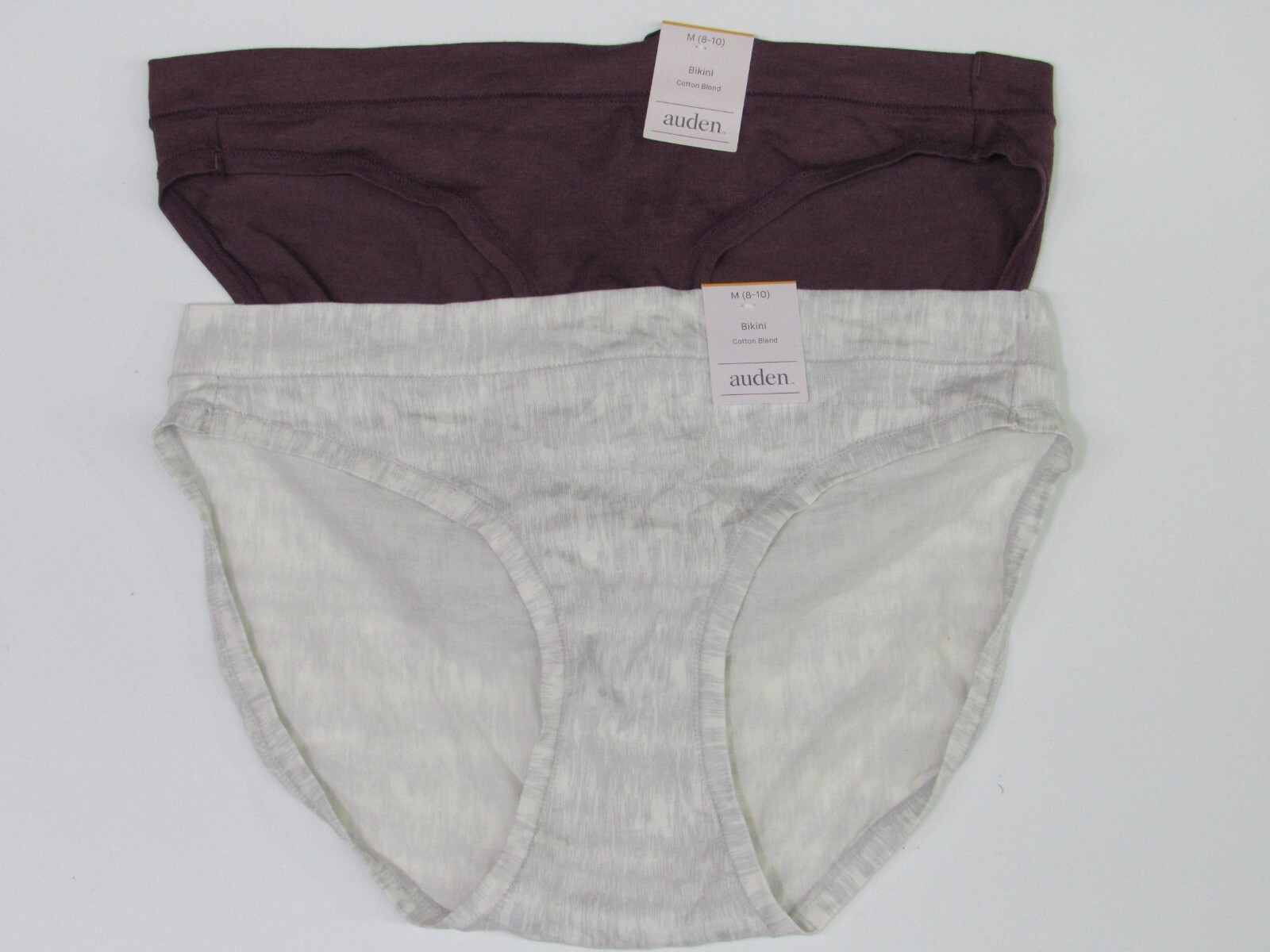 Women’s Variety Bikini 2 Pack Panties Auden Size Medium 8-10