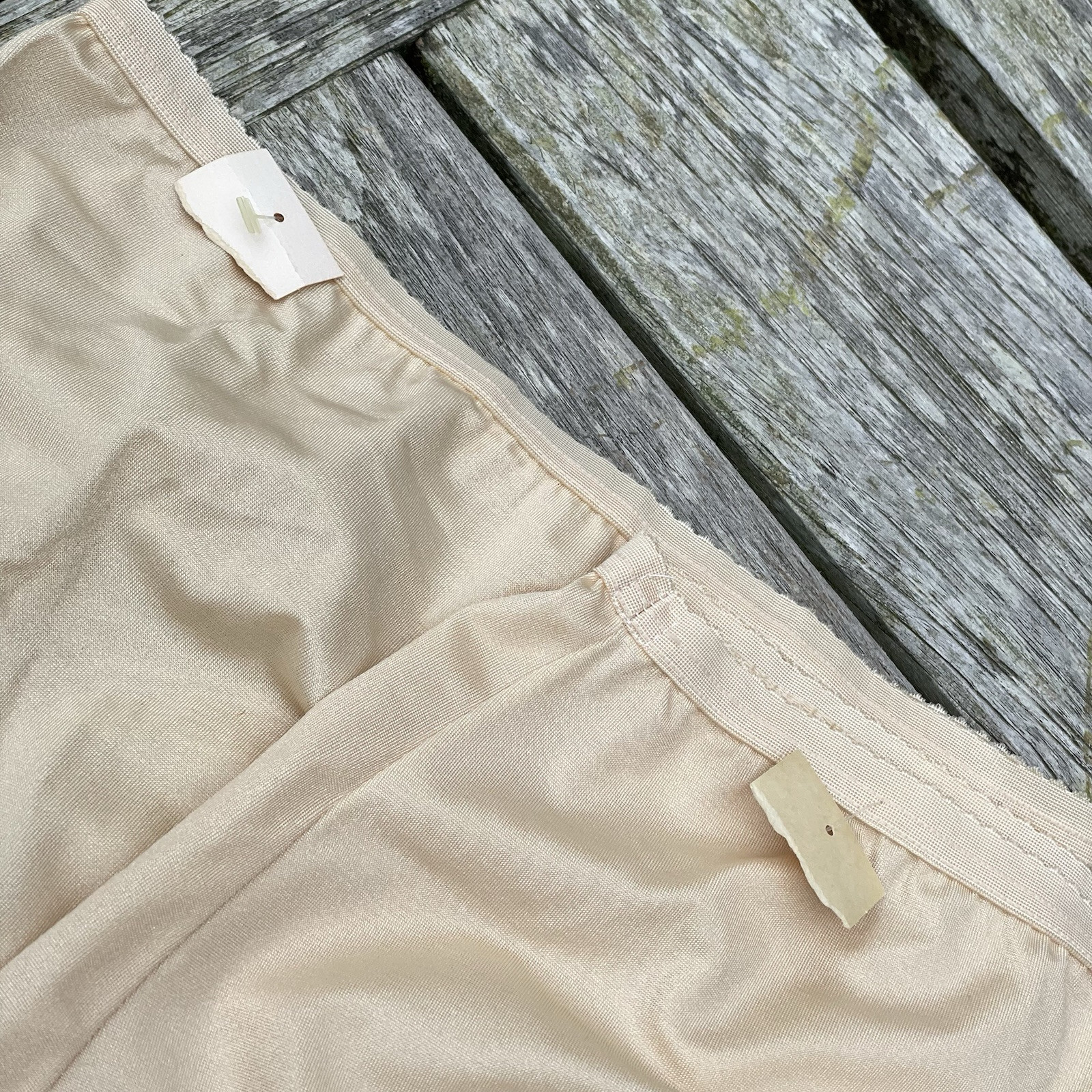 Vintage Brief Women Size Medium Panty Nylon Full Coverage Underwear USA M