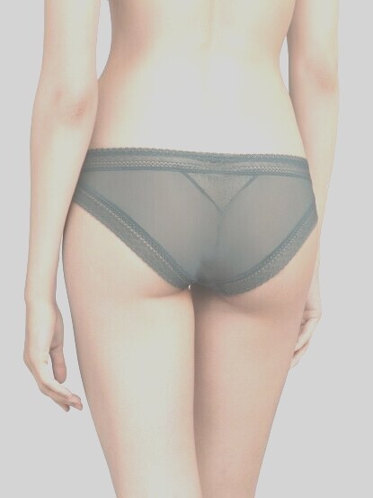 CHANTELLE 3689 FESTIVITE BRAZILLIAN Bikini Panty ~ TAUPE ~ XL ~ NWT $40