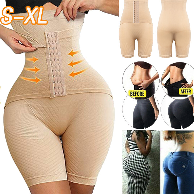 Women Waist Trainer High Waist Body Shaper Tummy Control Shapewear Thigh Slimmer