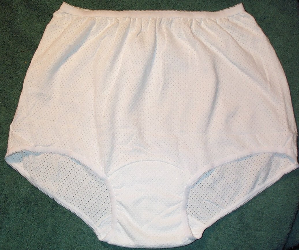 3 Pair Size 11 White 100% COTTON Breathable Honeycomb PANTY USA Made for Vermont