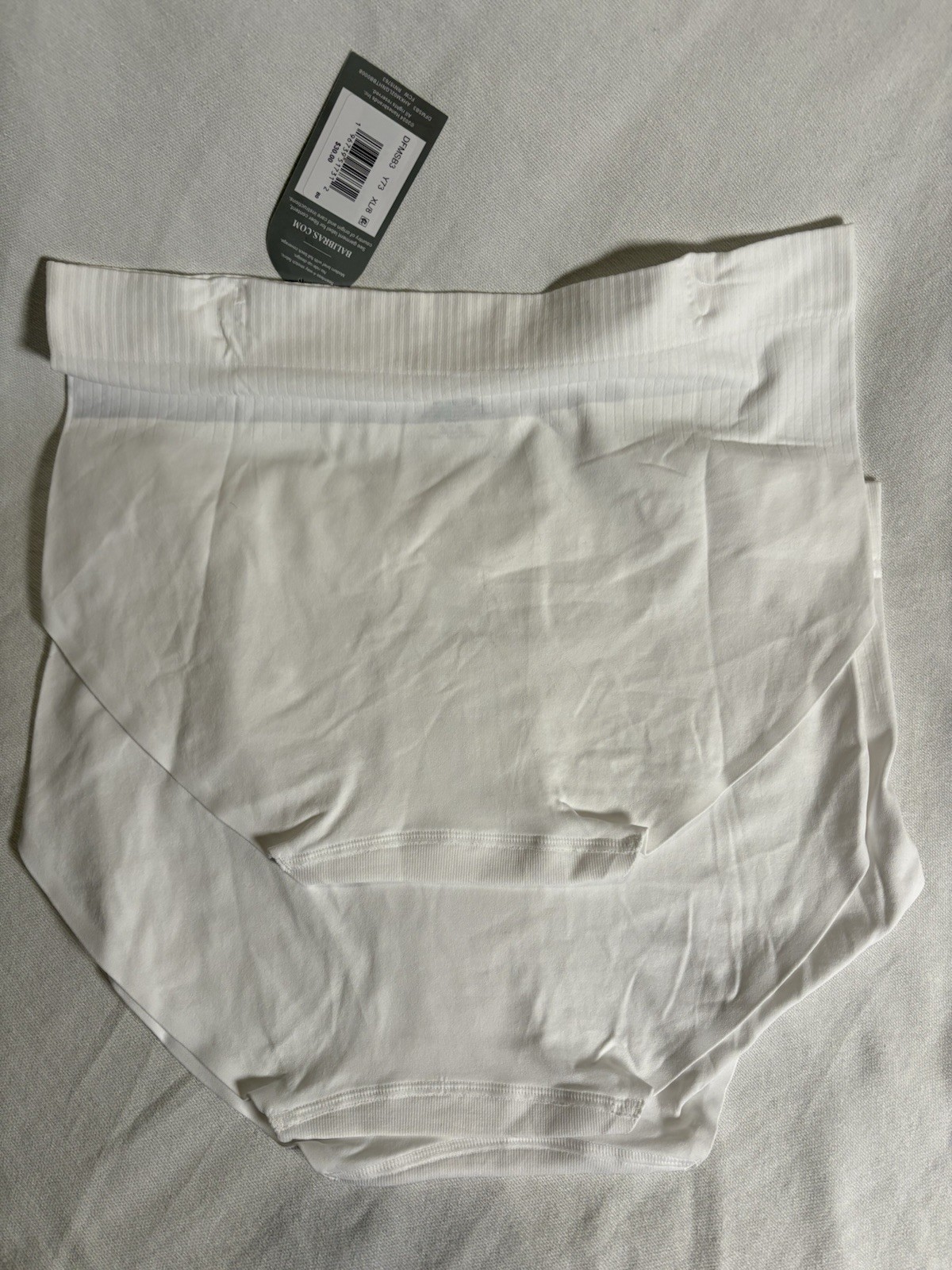 NEW Bali Briefs Comfort Revolution Briefs Women’s X-Large 3 Pair White DFMSB3