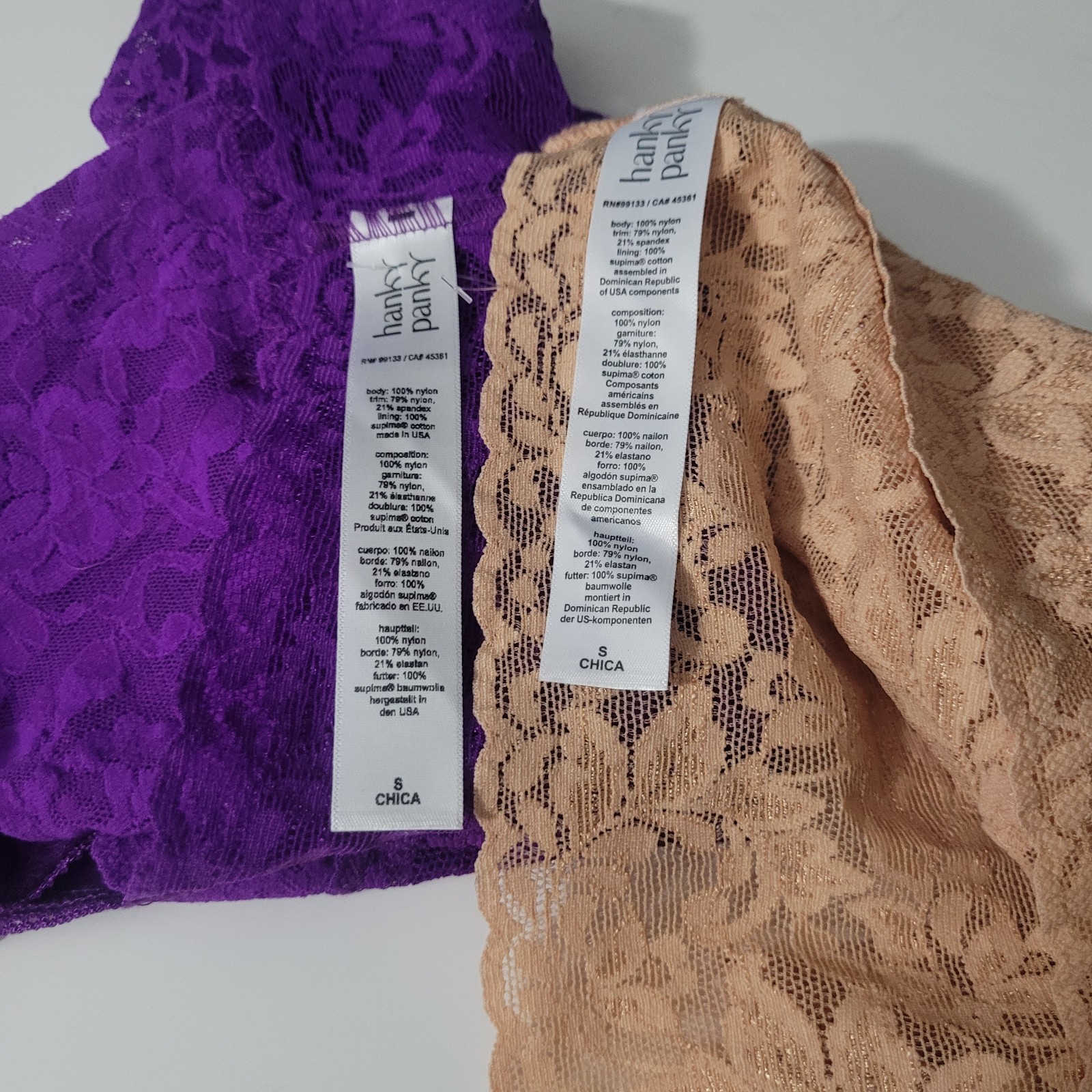 HANKY PANKY RETRO VIKINI WOMEN’S PATIES ASSORTED COLORS PACK OF 2 SIZE S.