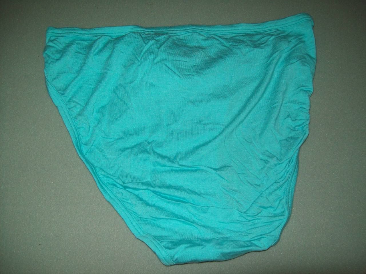 NWT JOCKEY MICRO MODAL SPANDEX FRENCH CUT HI-CUT ELANCE PANTIES 2160 463 AQUA 5