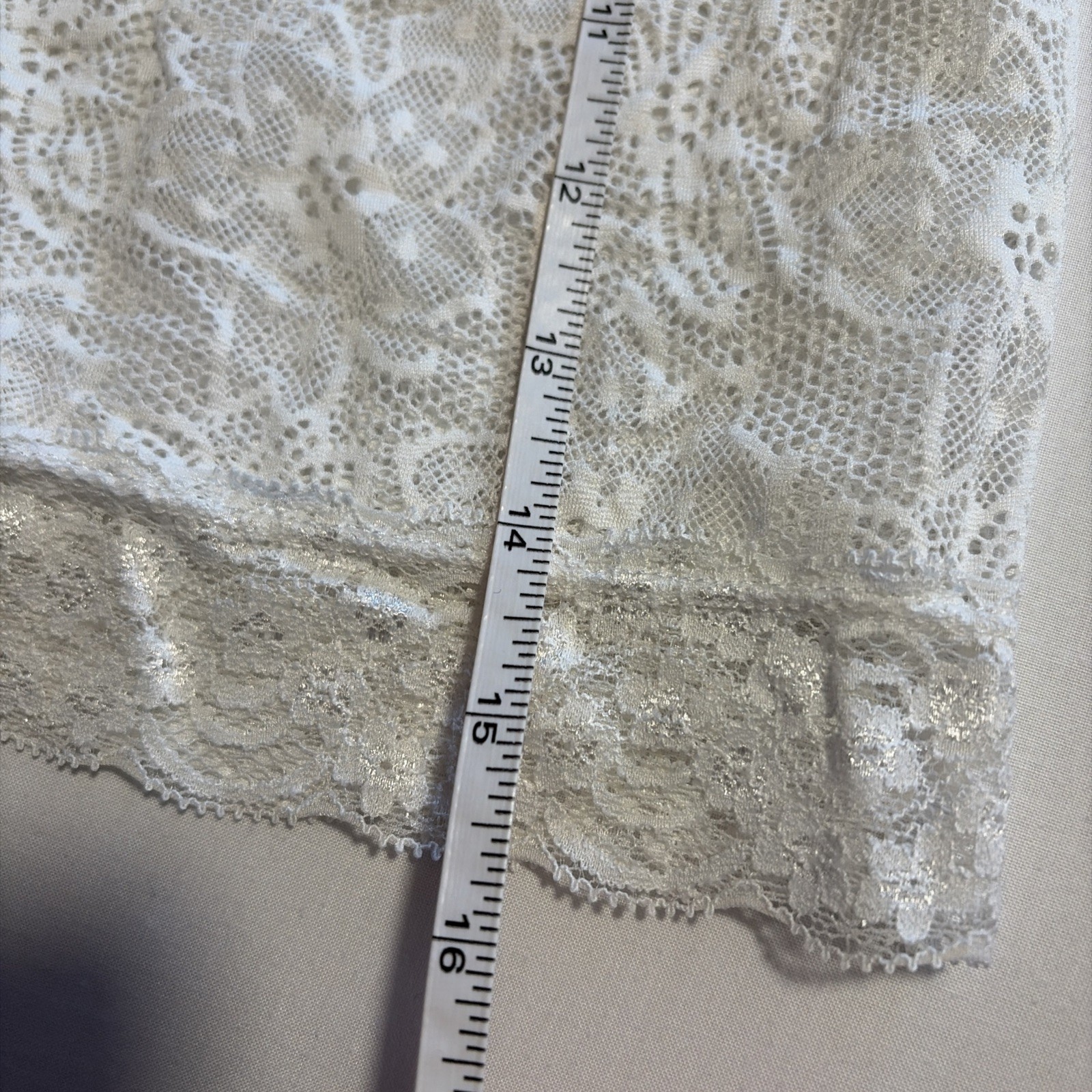x1 Ladies Lace Anti Chafe Shorts/Briefs Size L (UK 10/12) New Without Tags